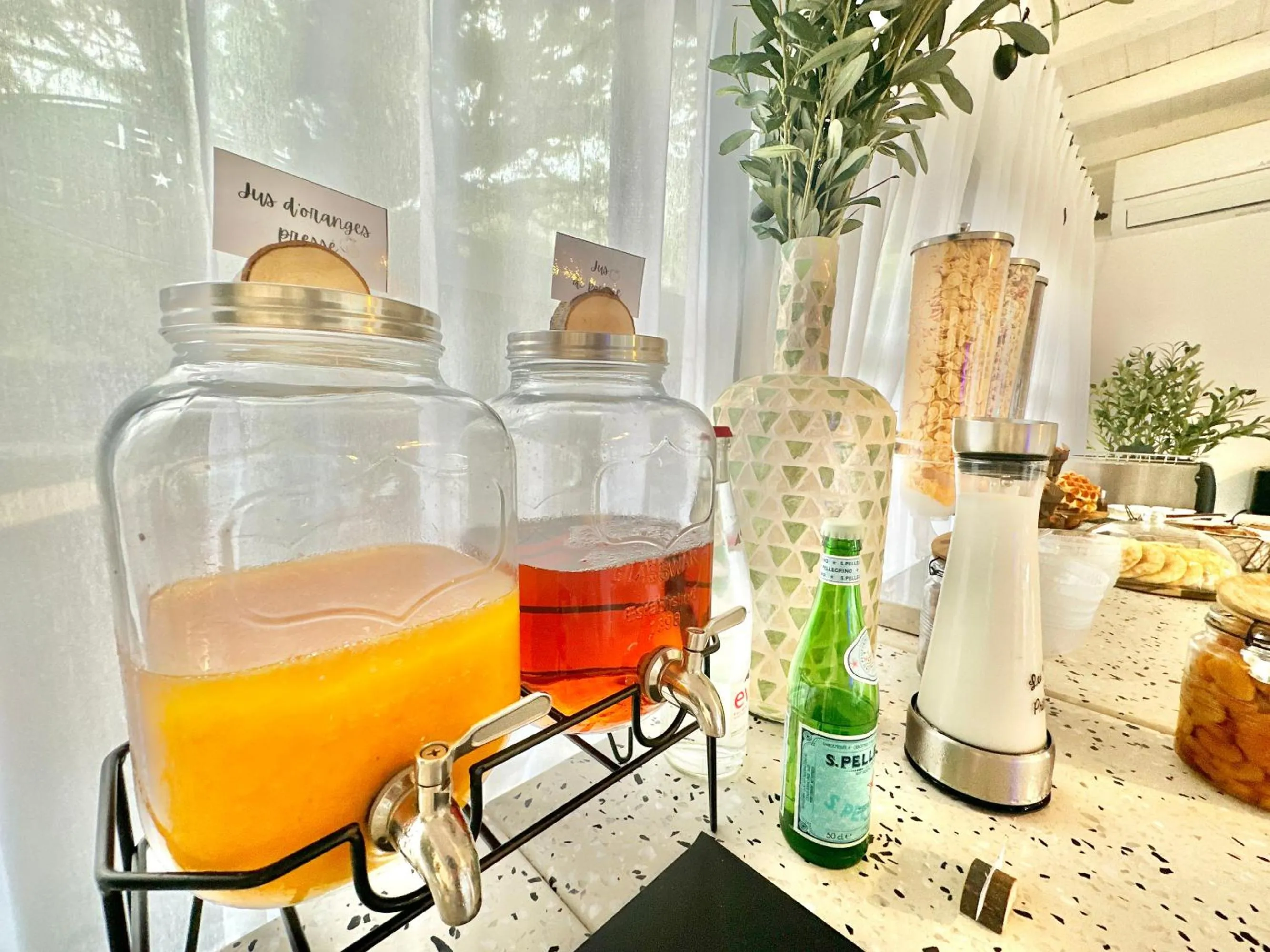 Buffet breakfast in Les Capucines Saint Tropez