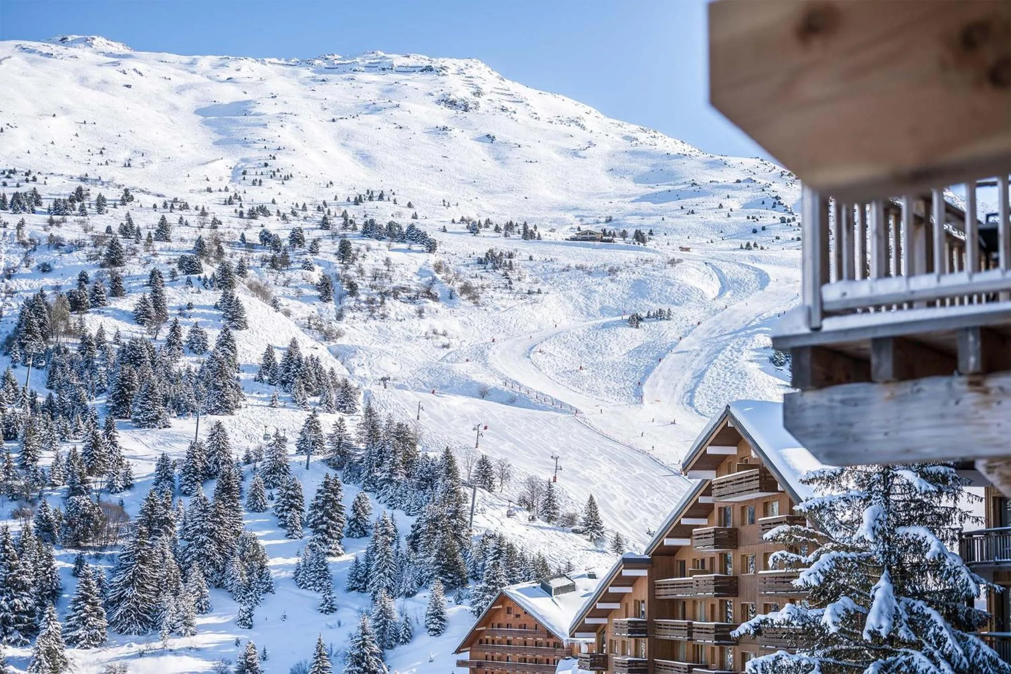 View (from property/room) in Madame Vacances Hôtel & Spa Le Mottaret