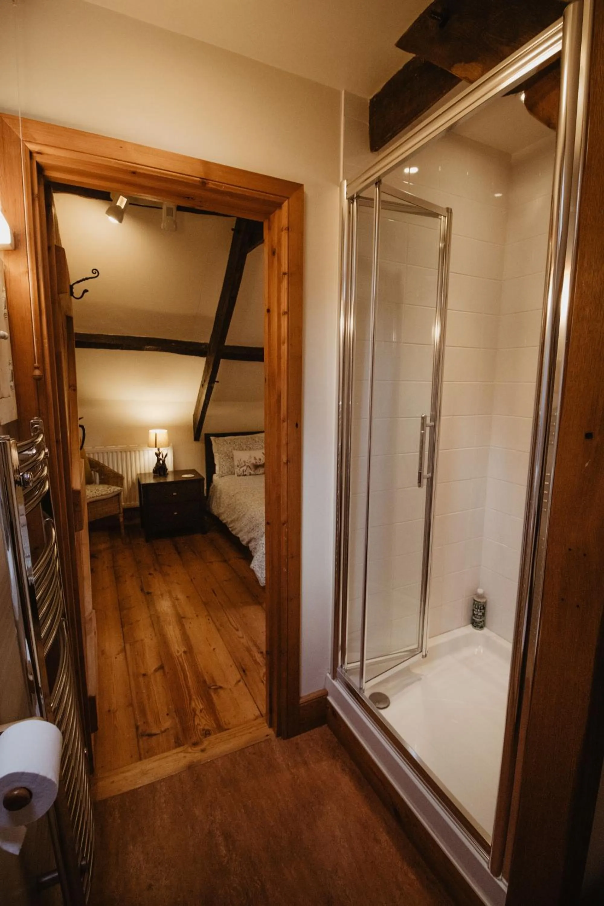 Bed in Holwell Holistic Retreat