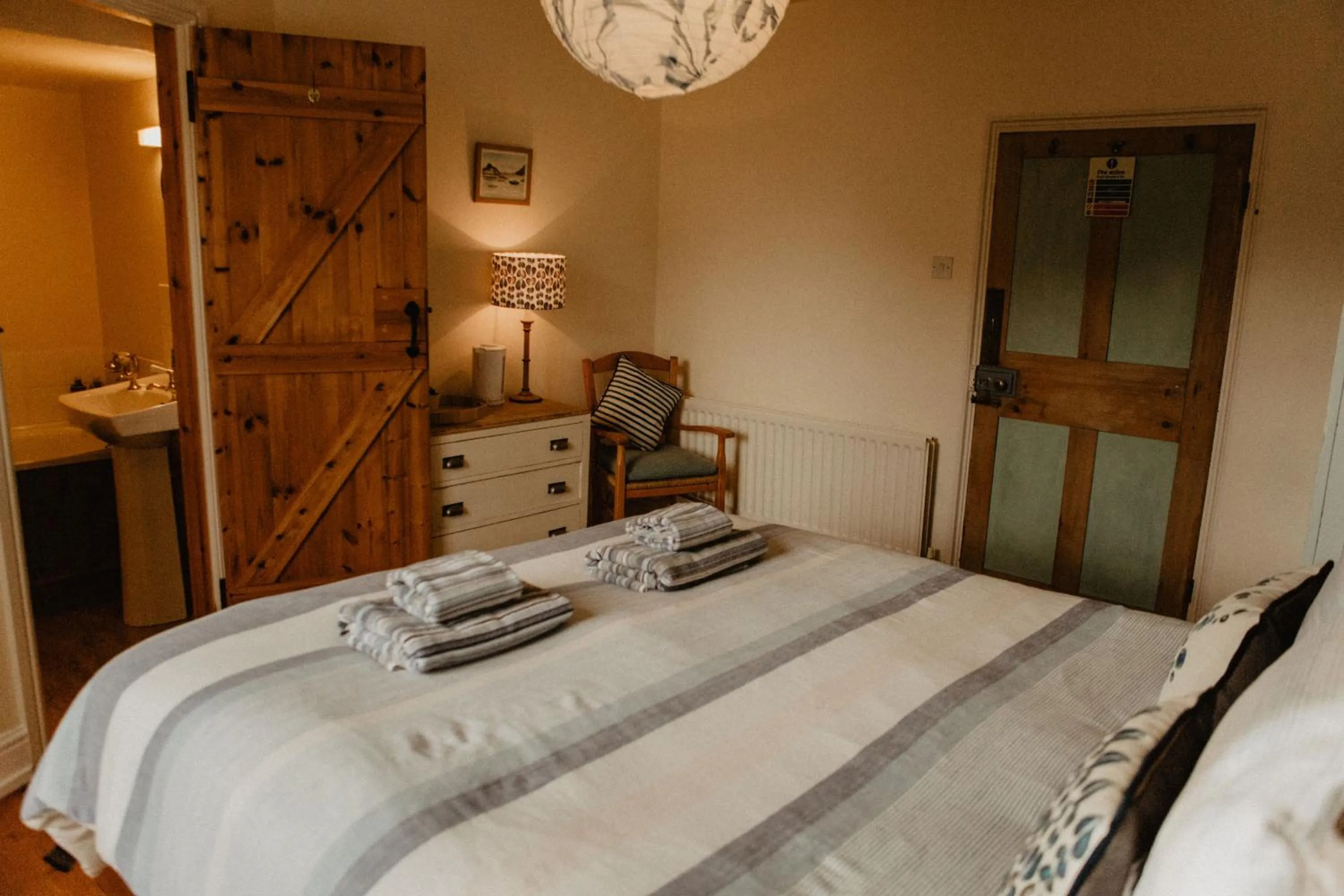 Bed in Holwell Holistic Retreat