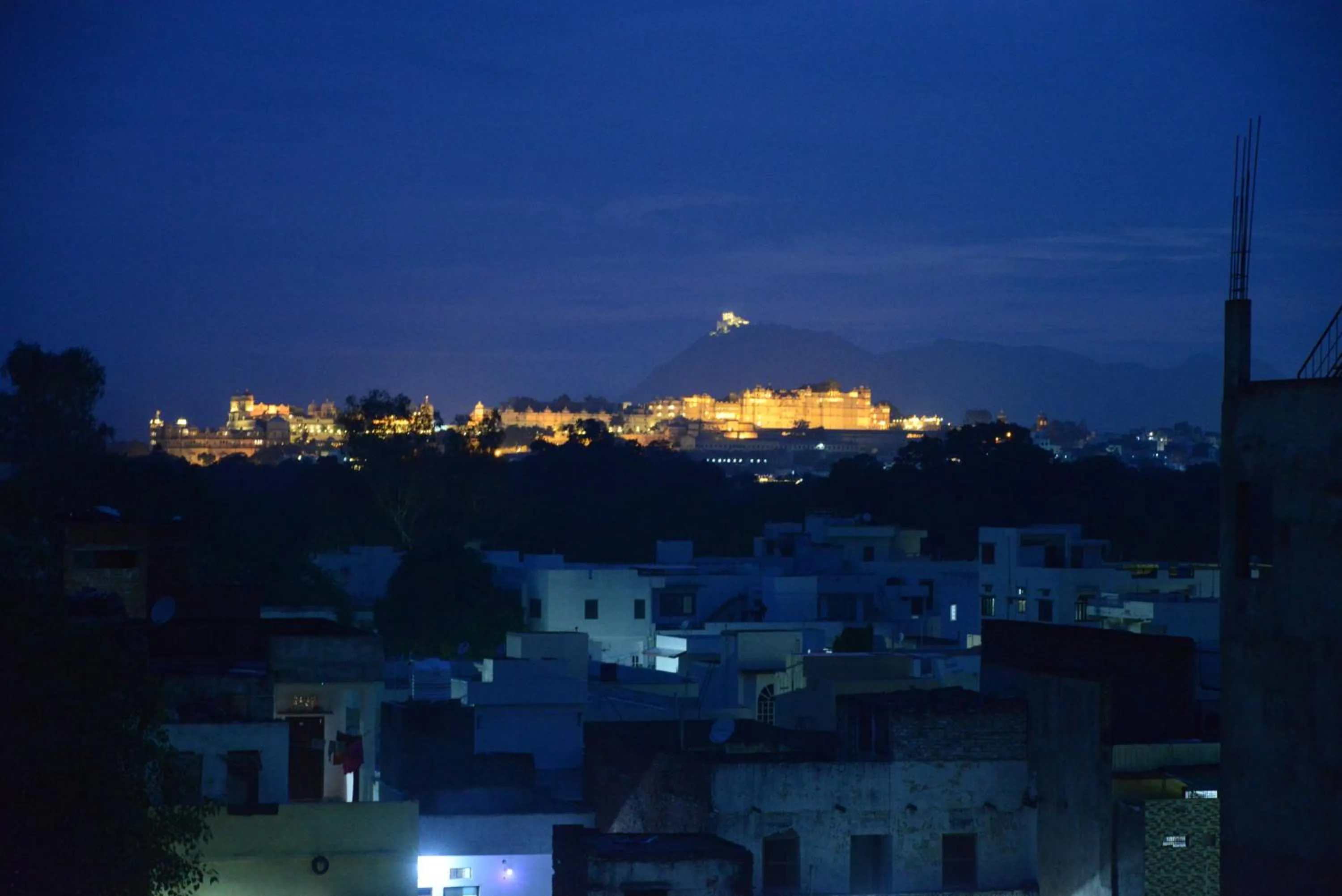 City view in Hotel Sanobar