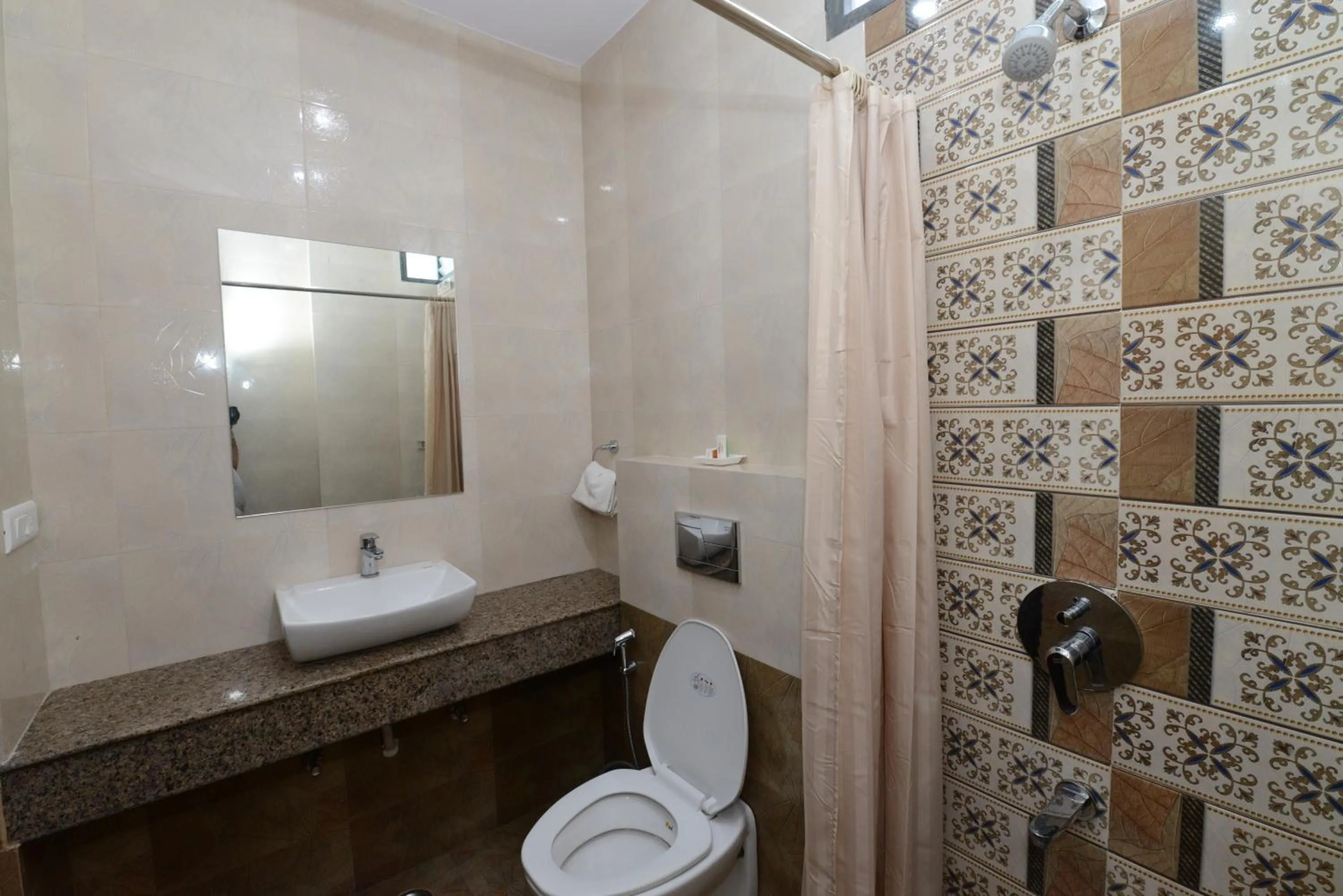 Bathroom in Hotel Sanobar