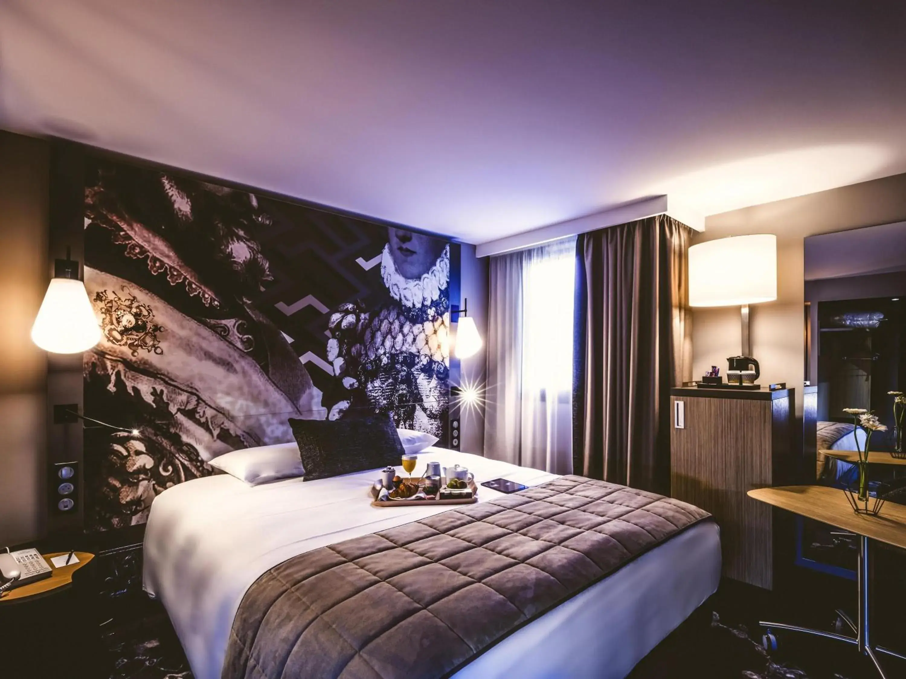 Bedroom, Bed in Mercure Pau Palais des Sports Bedroom, Bed in Mercure Pau Palais des Sports