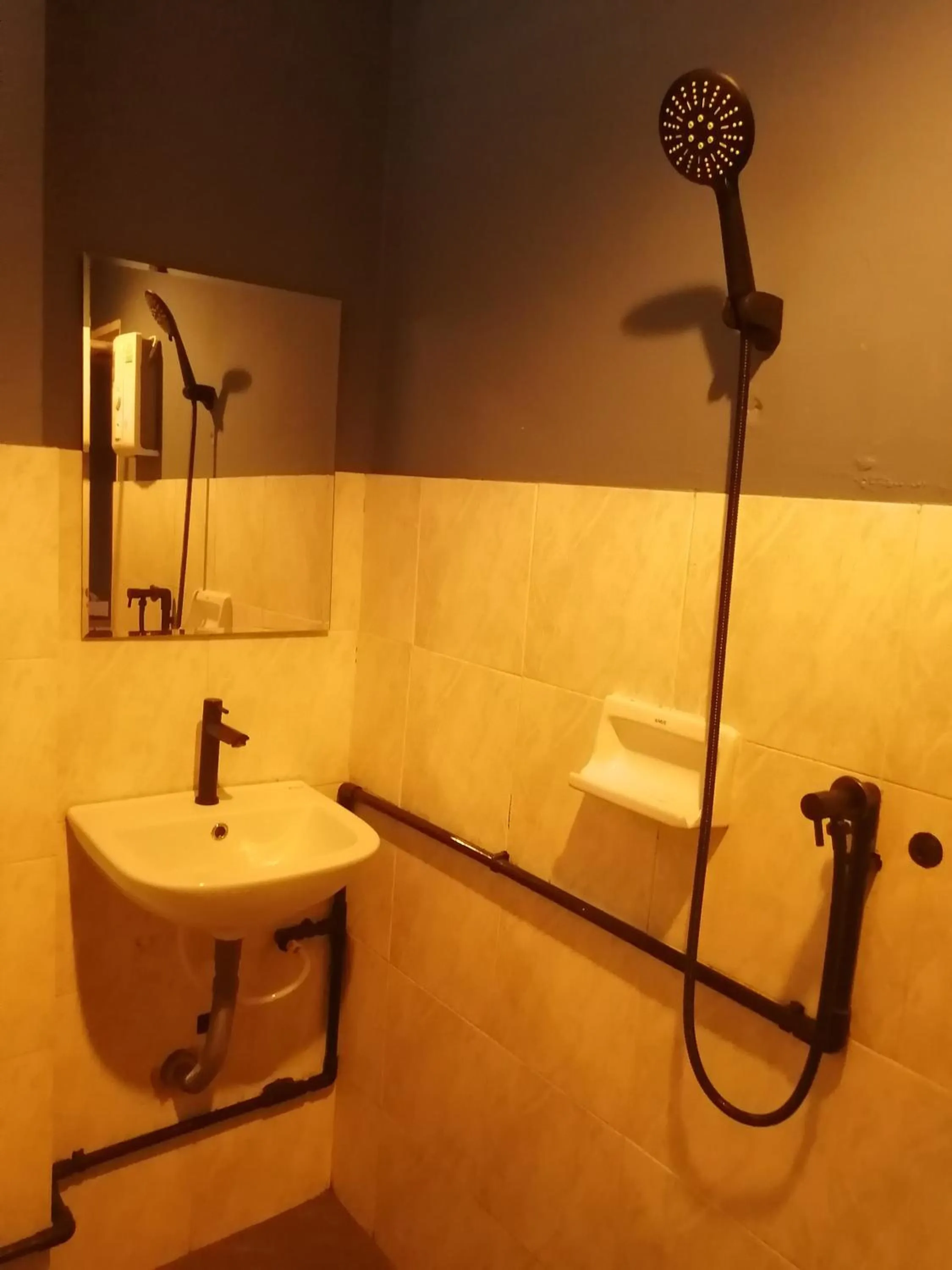 Toilet in airport house