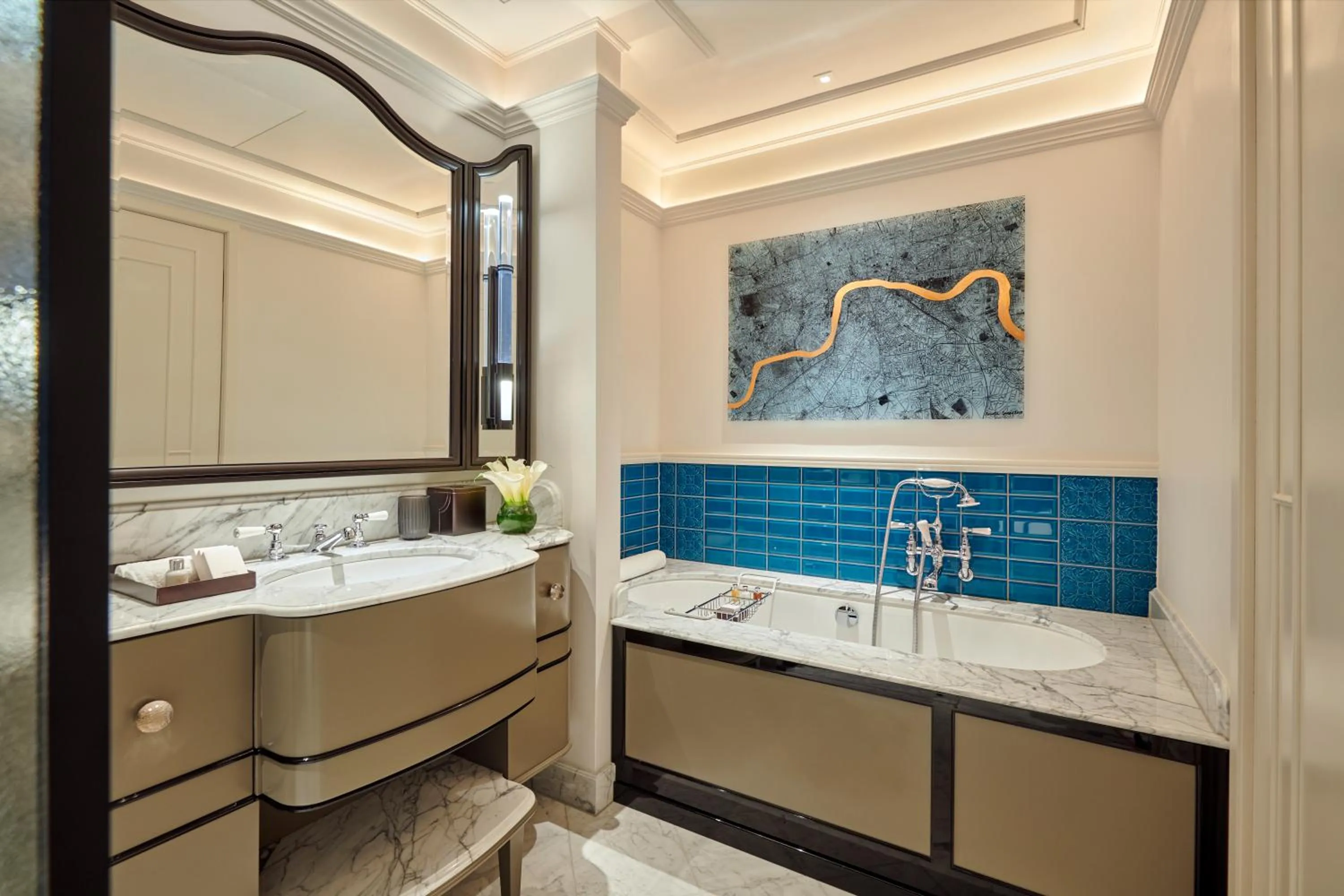 Bathroom in Great Scotland Yard Hotel, part of Hyatt