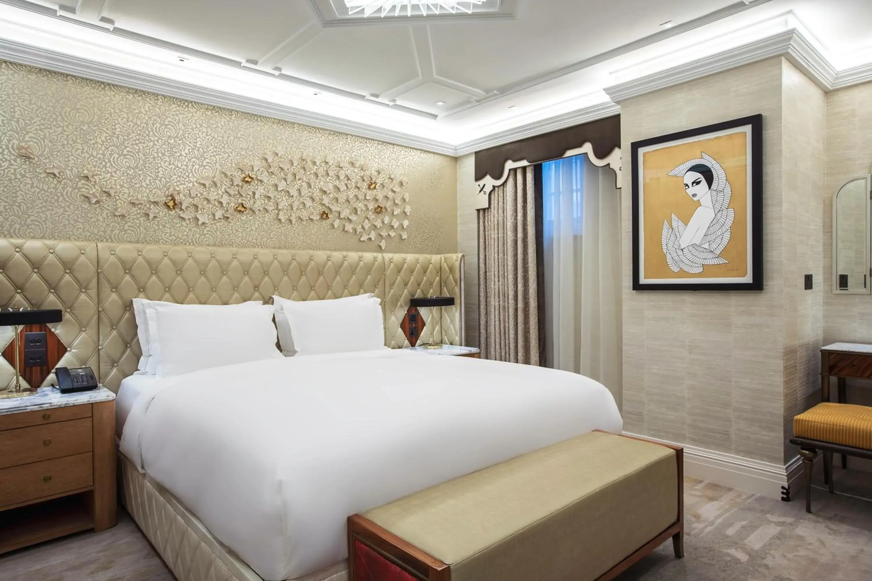 Bed in Great Scotland Yard Hotel, part of Hyatt Bed in Great Scotland Yard Hotel, part of Hyatt