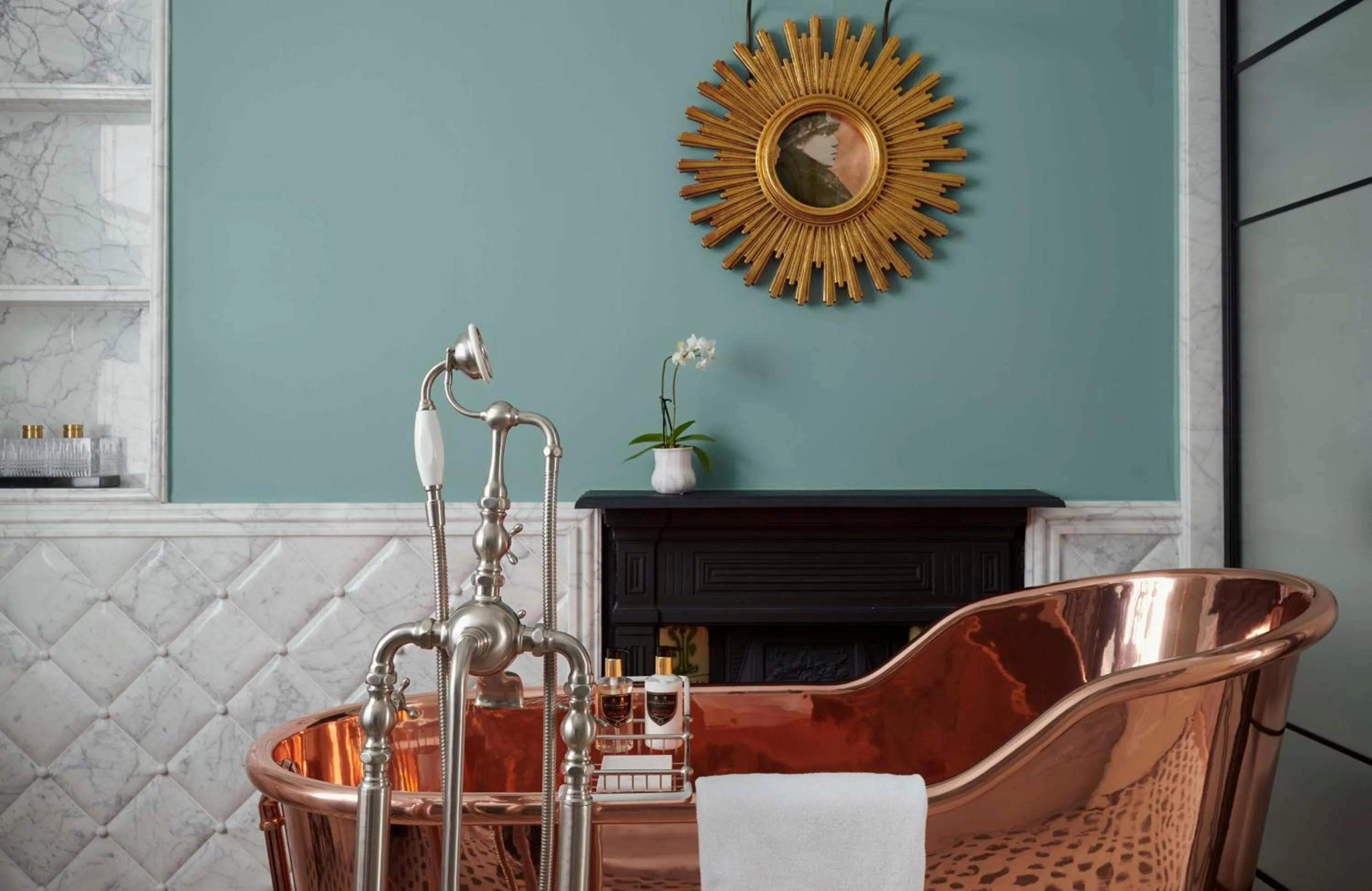 Bathroom in Great Scotland Yard Hotel, part of Hyatt