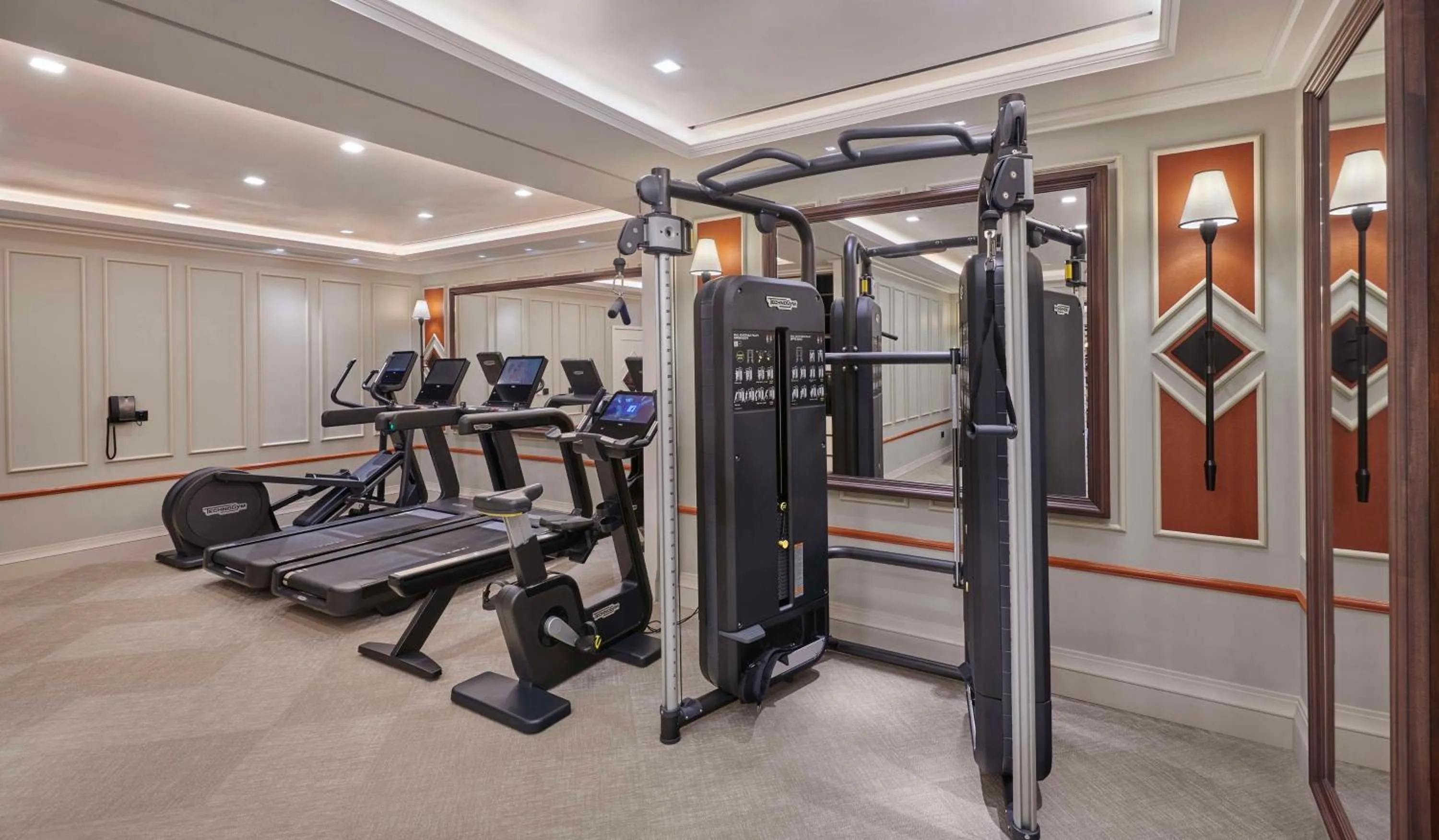 Fitness centre/facilities in Great Scotland Yard Hotel, part of Hyatt