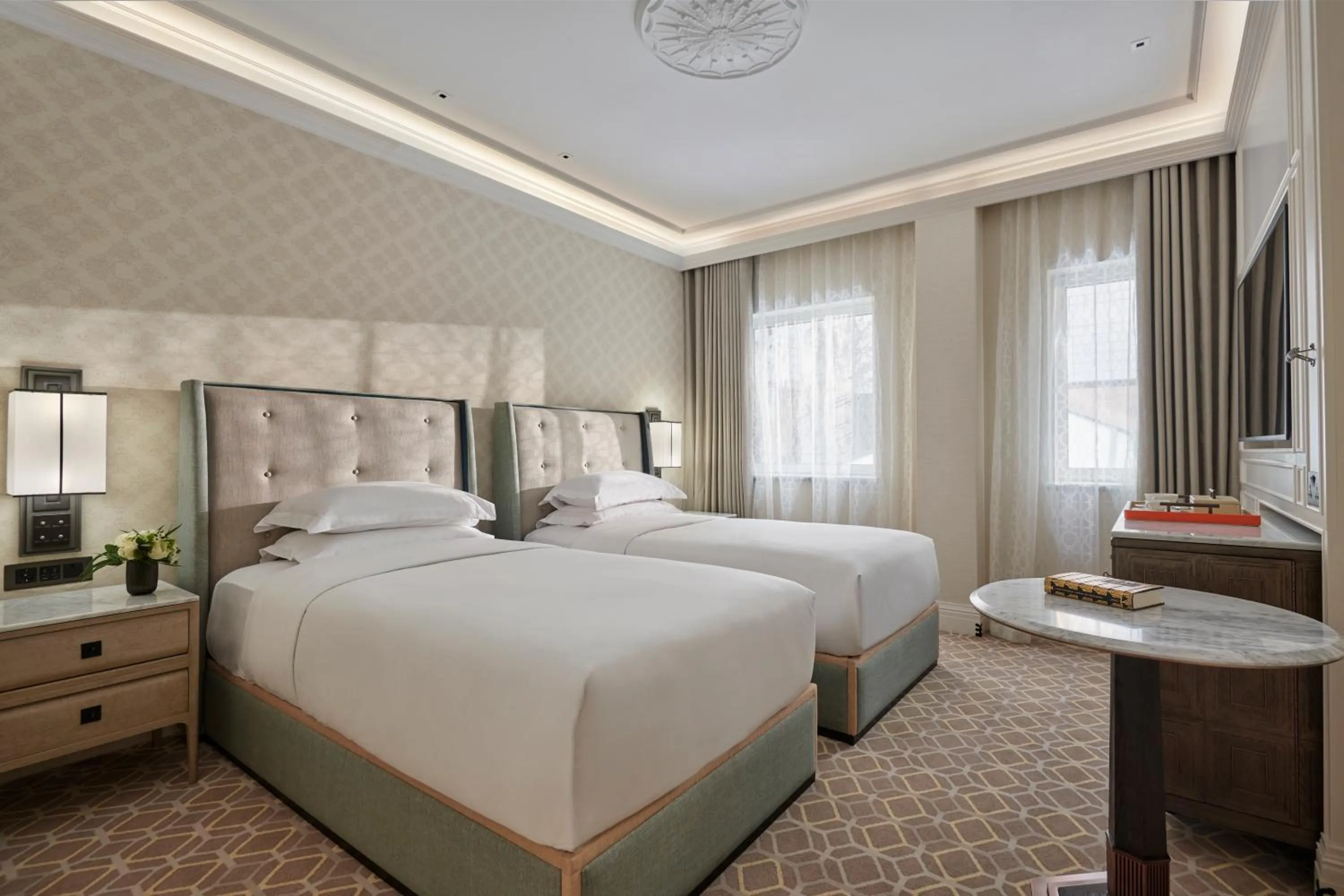 Bed in Great Scotland Yard Hotel, part of Hyatt