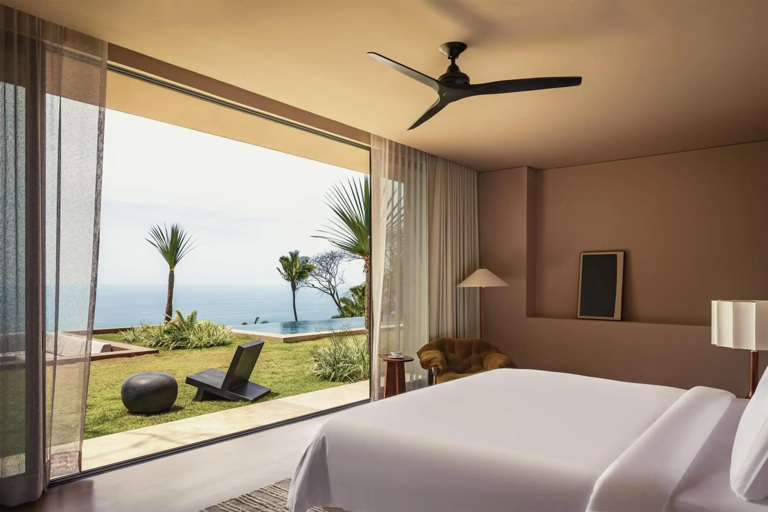 View (from property/room), Bed in One&Only Mandarina View (from property/room), Bed in One&Only Mandarina