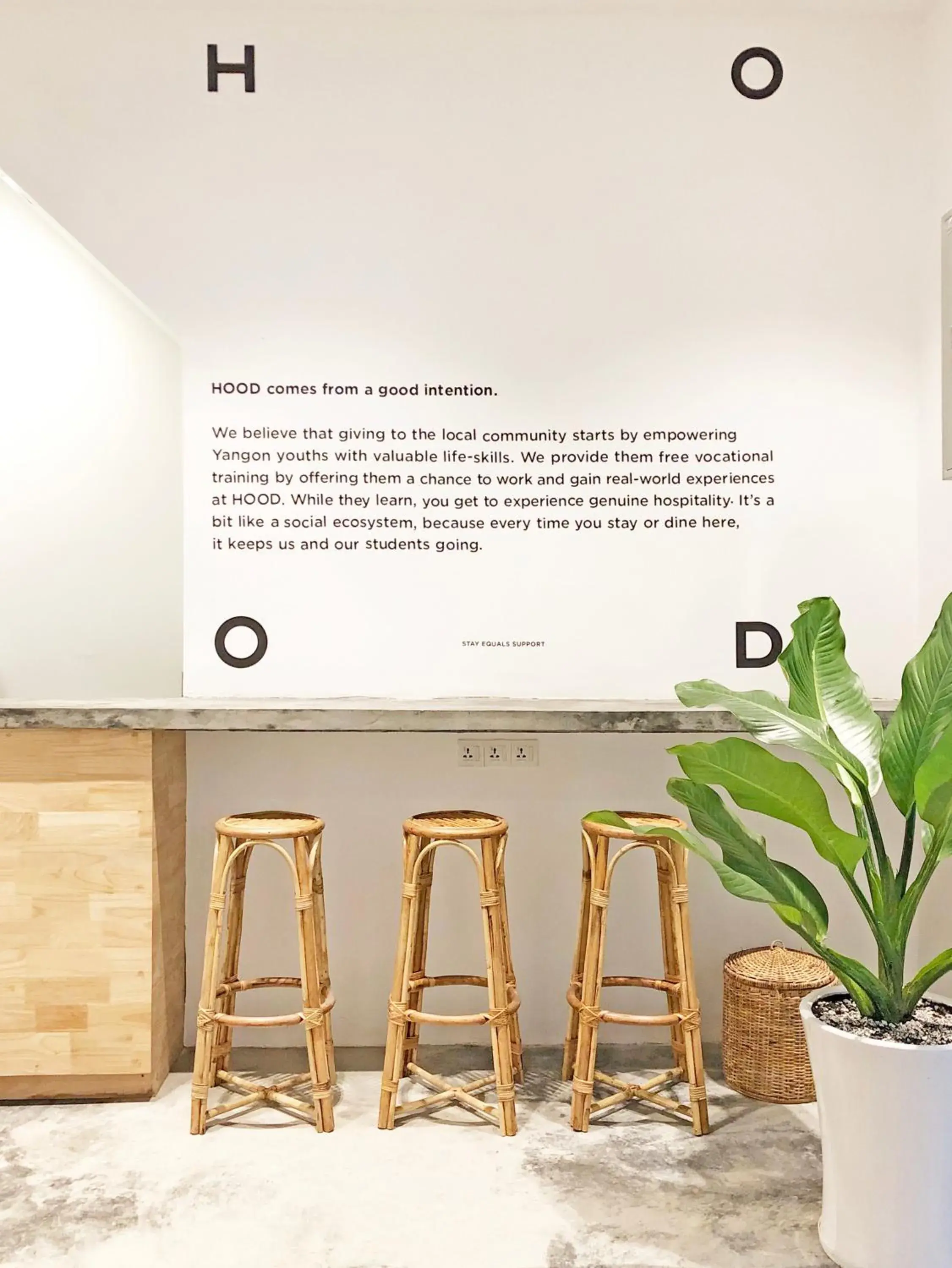 Lobby or reception in HOOD Hostel Lobby or reception in HOOD Hostel