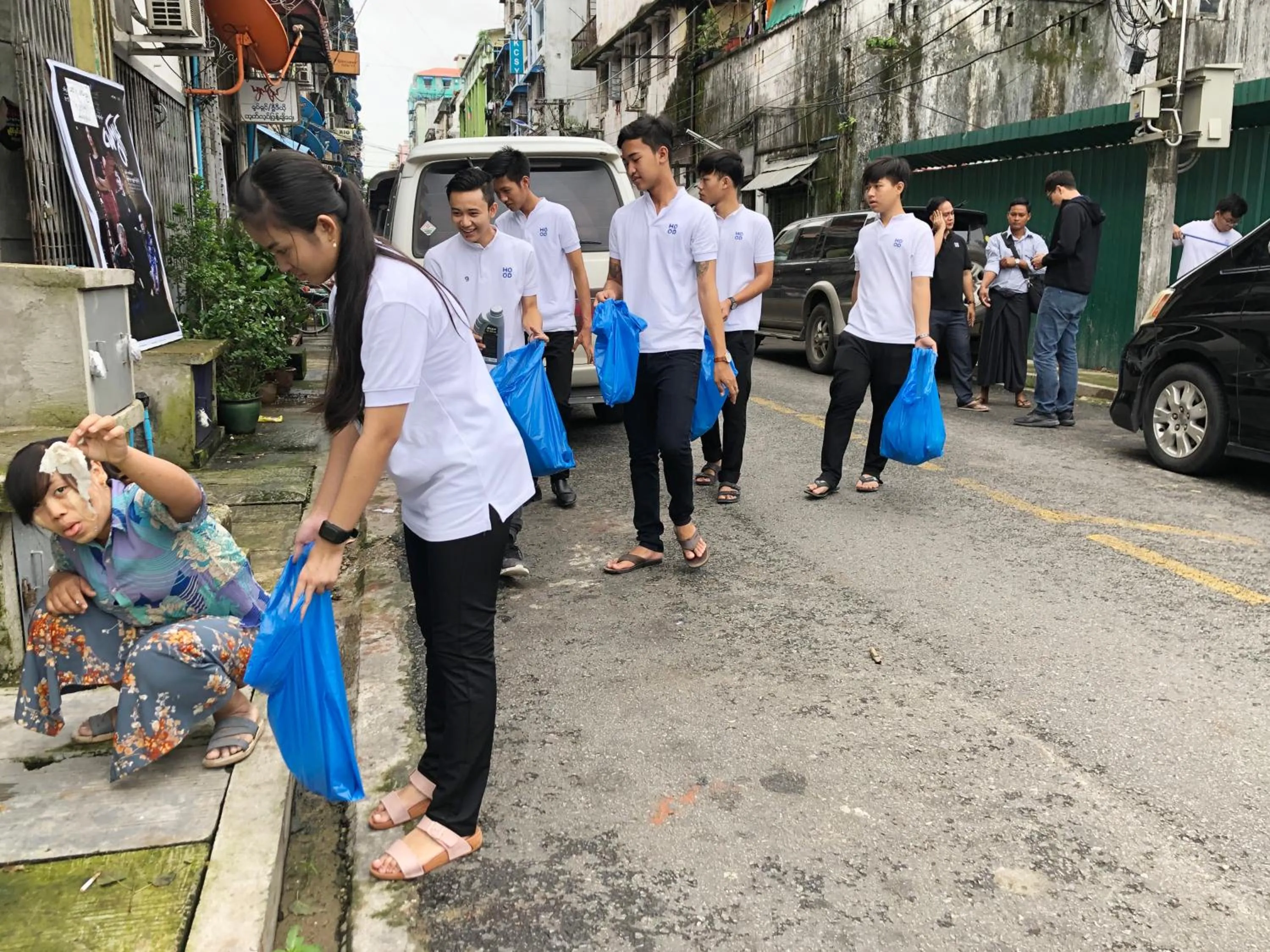 Staff in HOOD Hostel