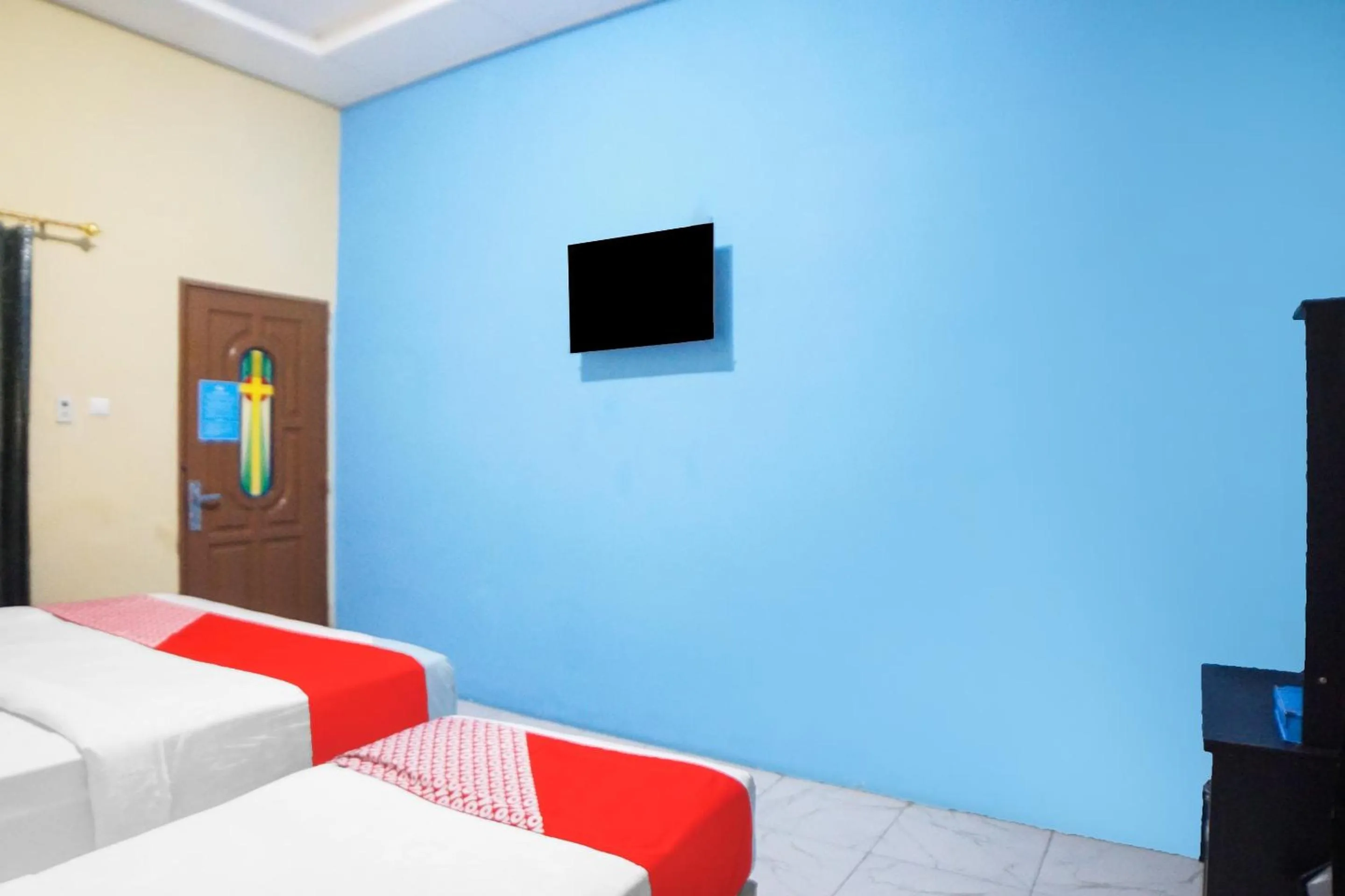 Bedroom, Bed in Hotel O Sky Residence Mawar