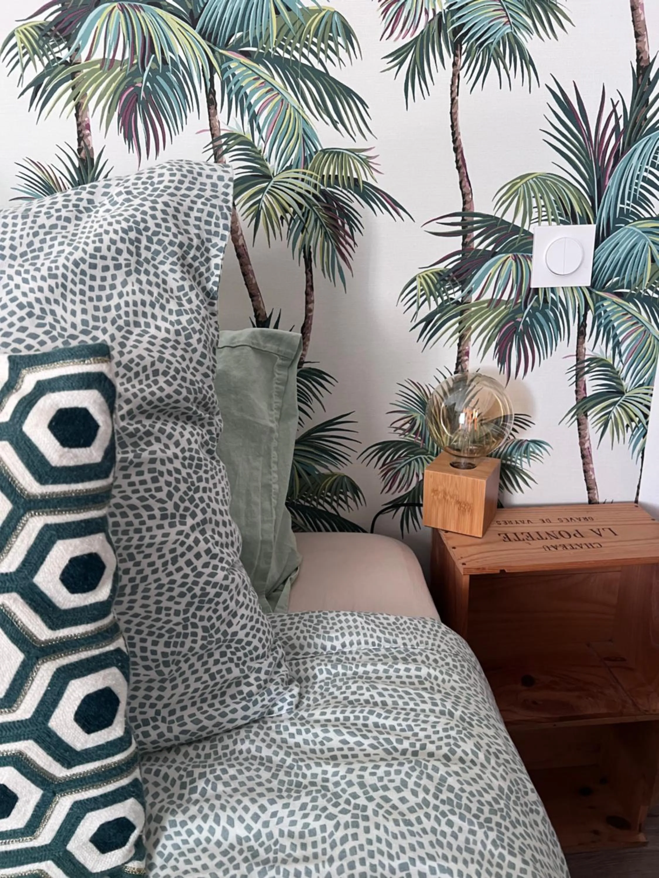 Bed in l'Orangerie de La Pontête