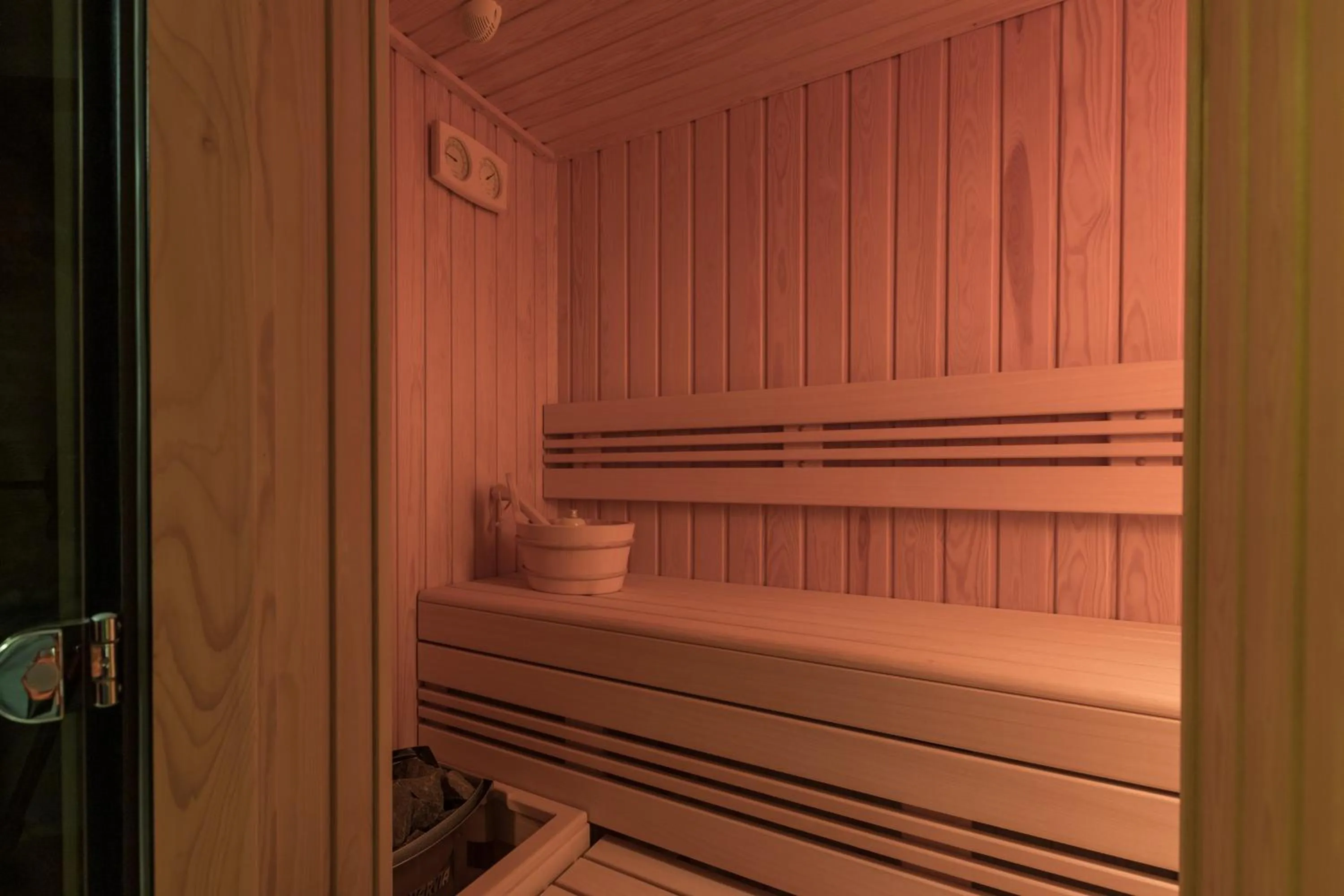 Sauna in GARNI HOTEL AMI