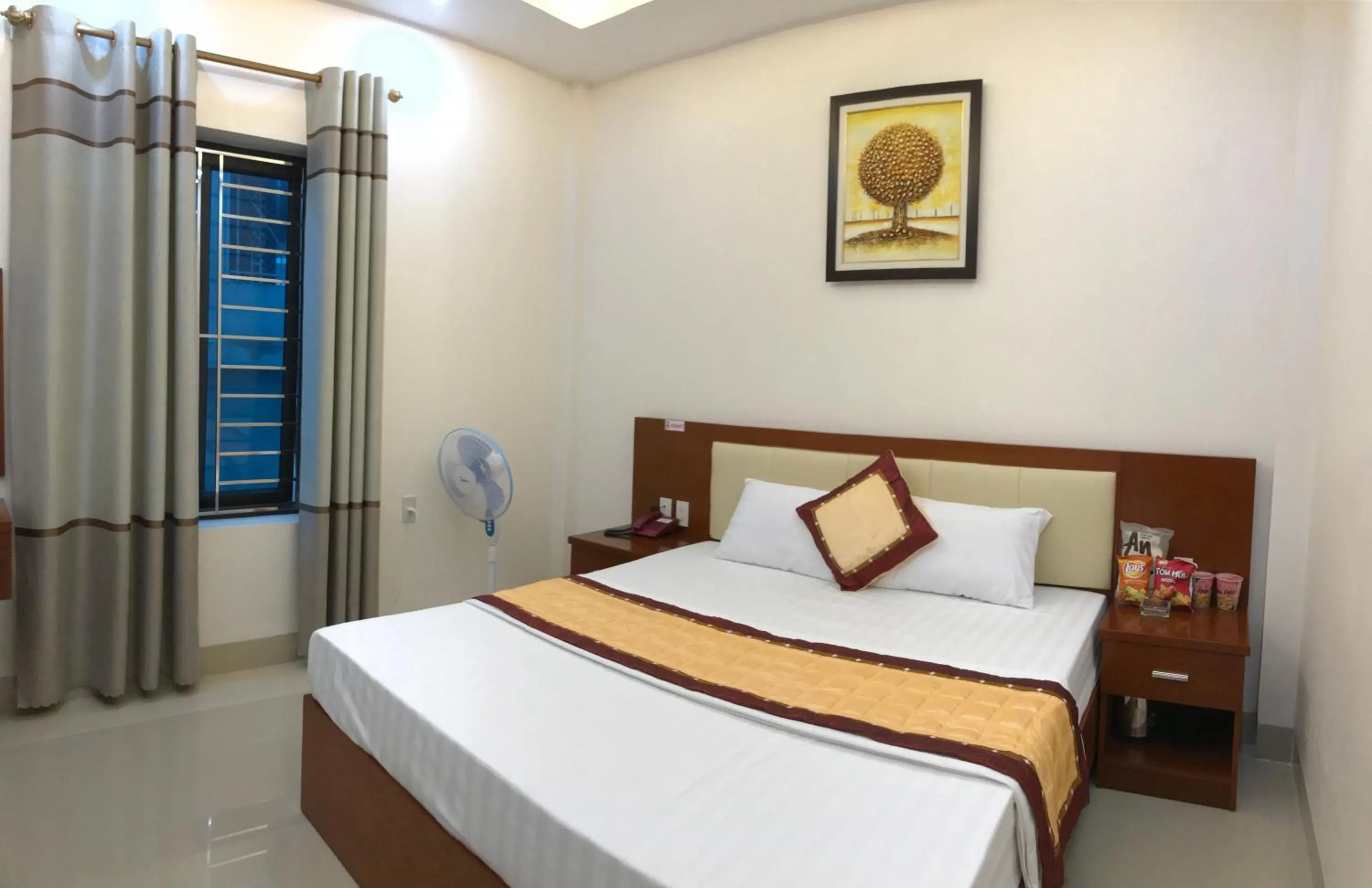 Bed in Bình Minh Riverside Hotel