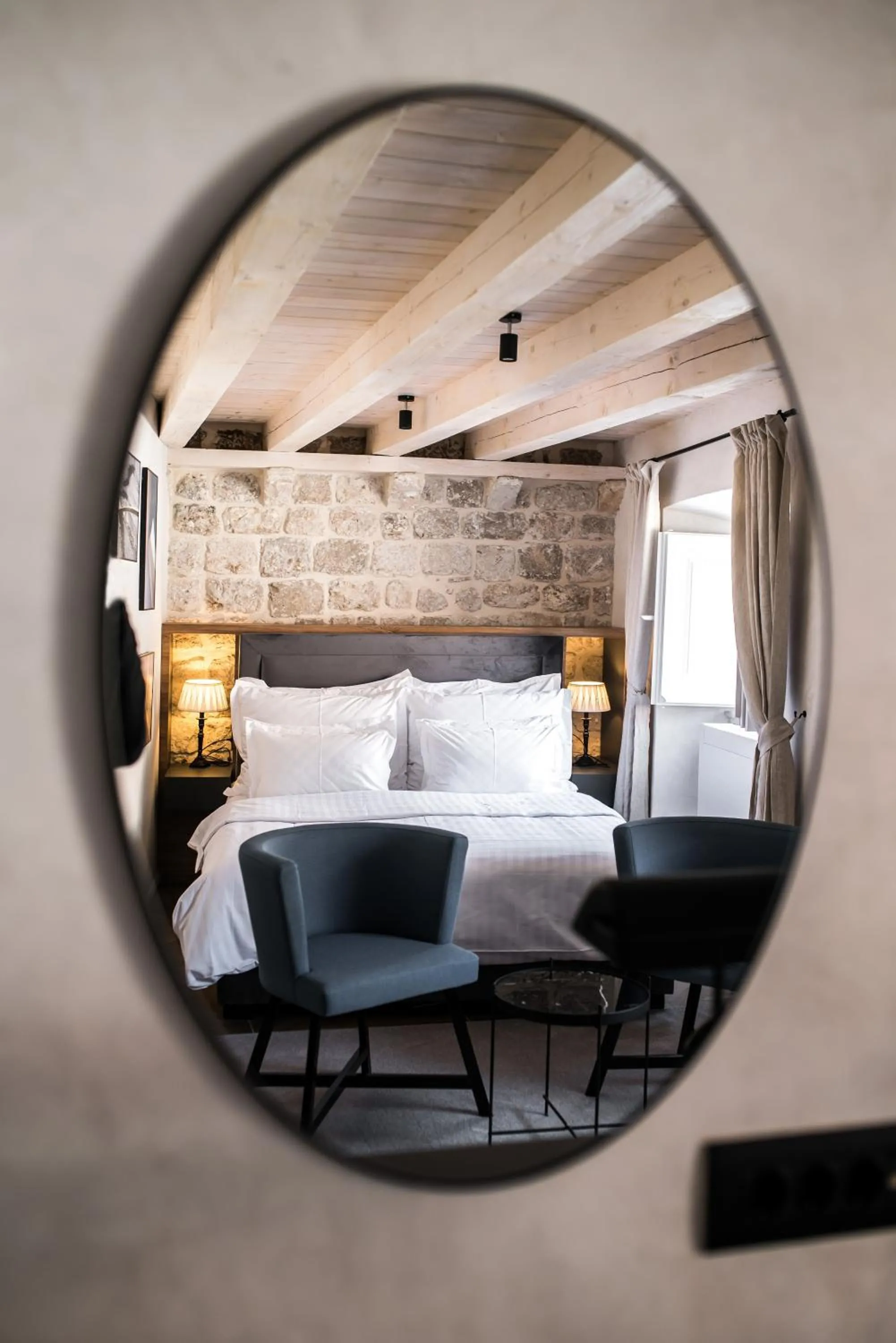 Seating area, Bed in Villa 5db