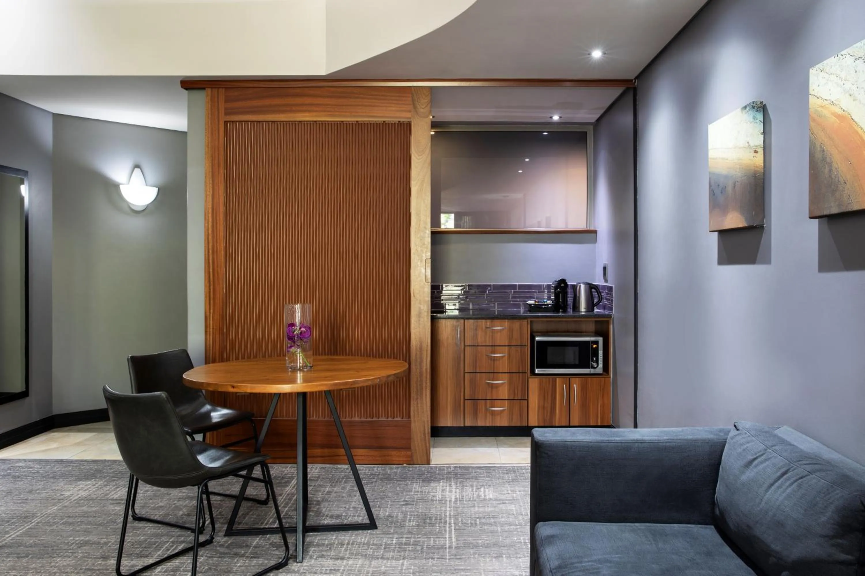 Kitchen or kitchenette in Seven Villa Hotel & Spa