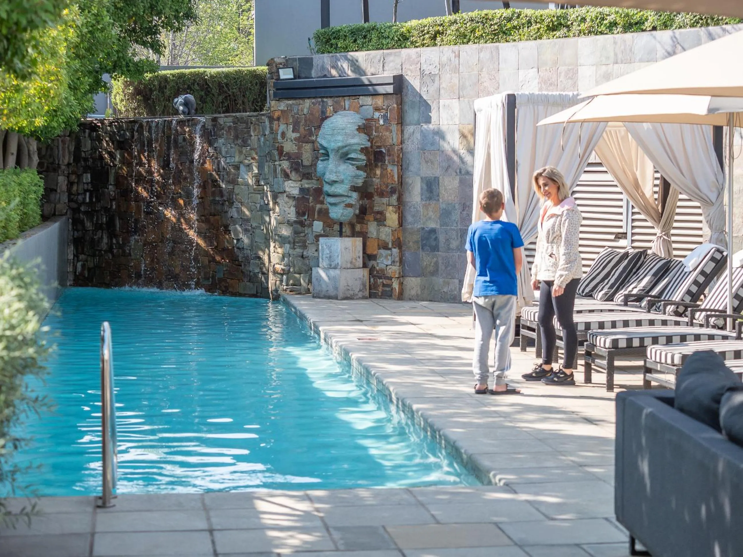 Swimming pool in Seven Villa Hotel & Spa