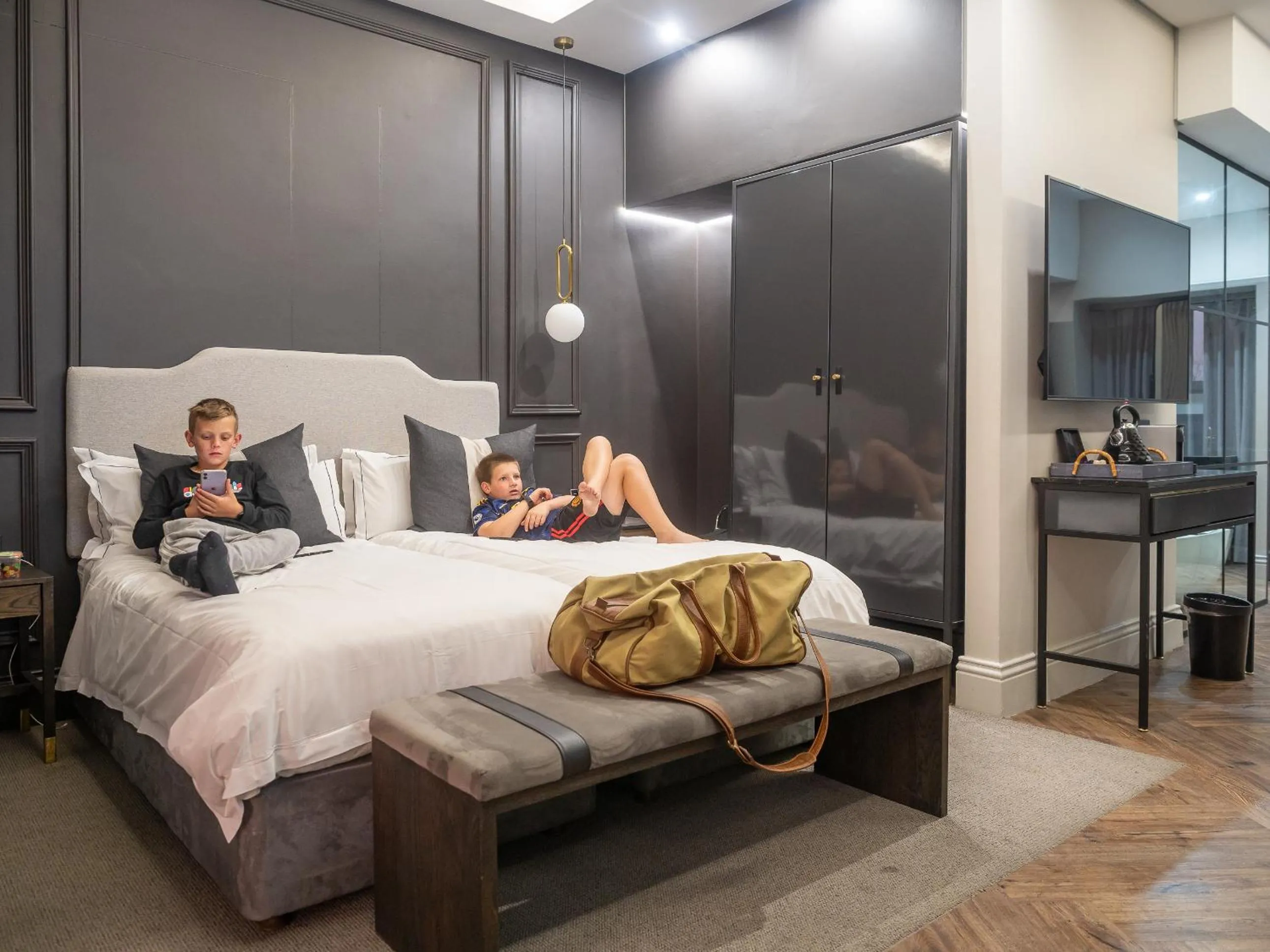 Bedroom, Bed in Seven Villa Hotel & Spa