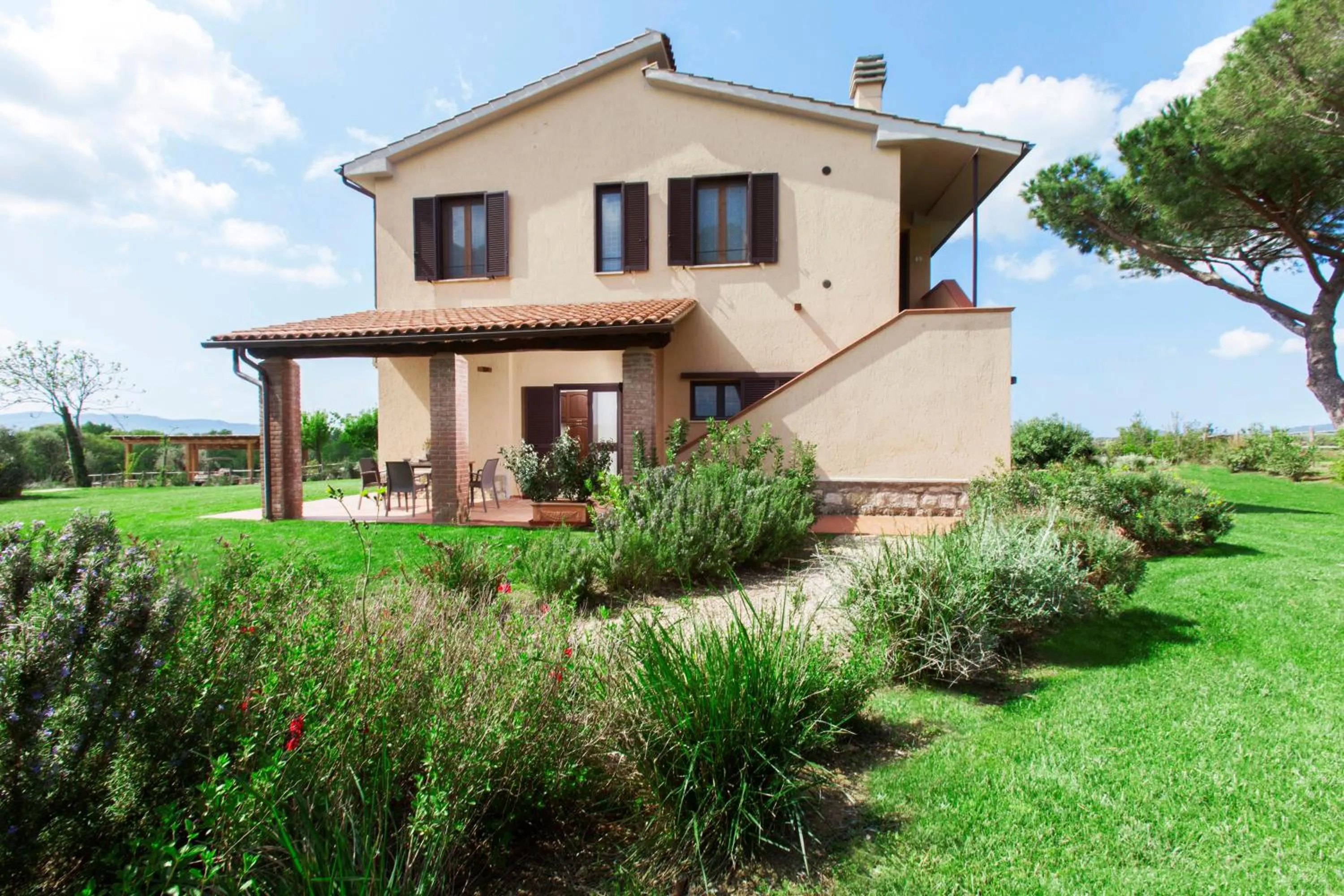 Property building in Agriturismo Colle Oliveto