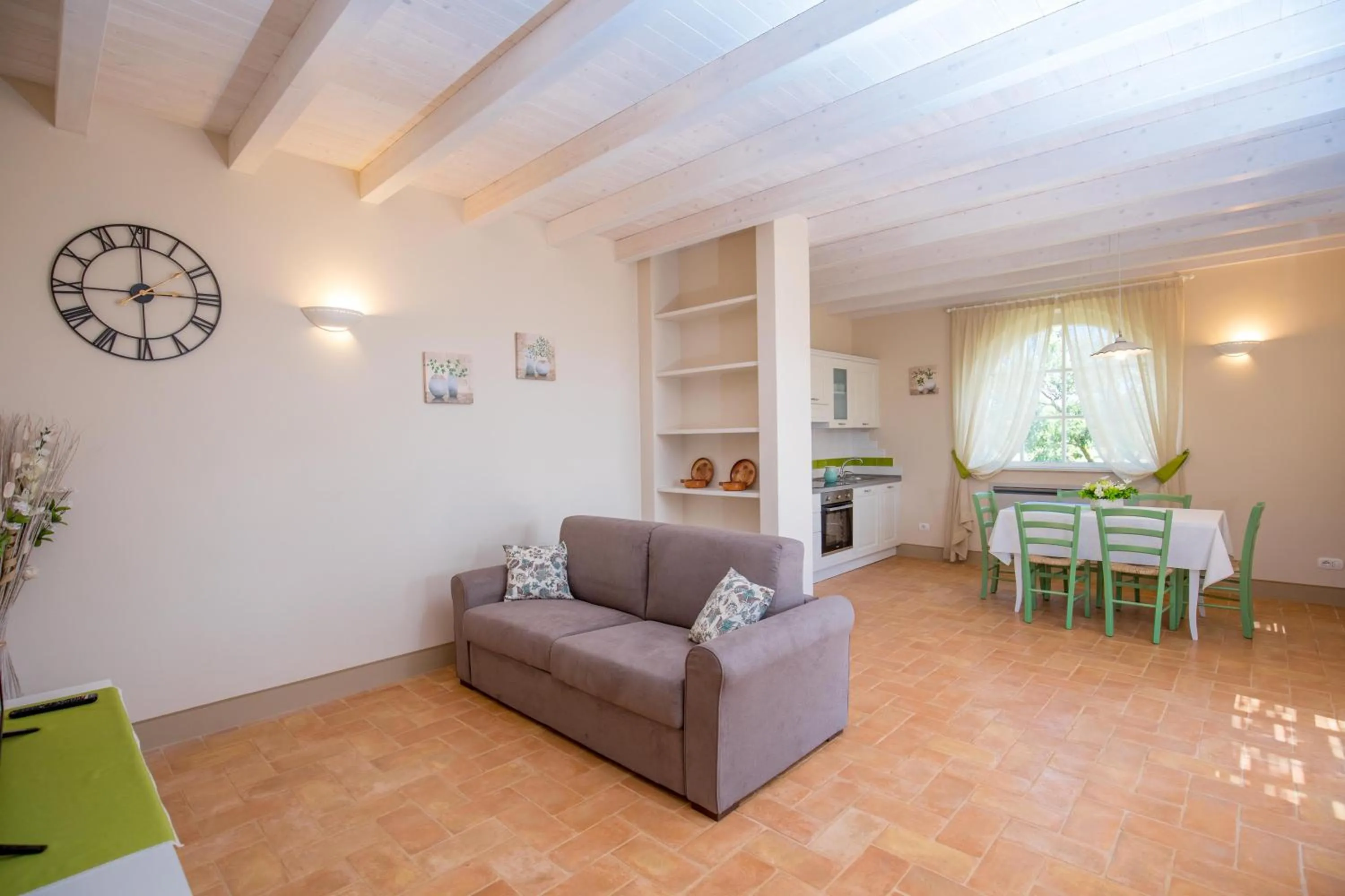 Kitchen or kitchenette in Agriturismo Colle Oliveto