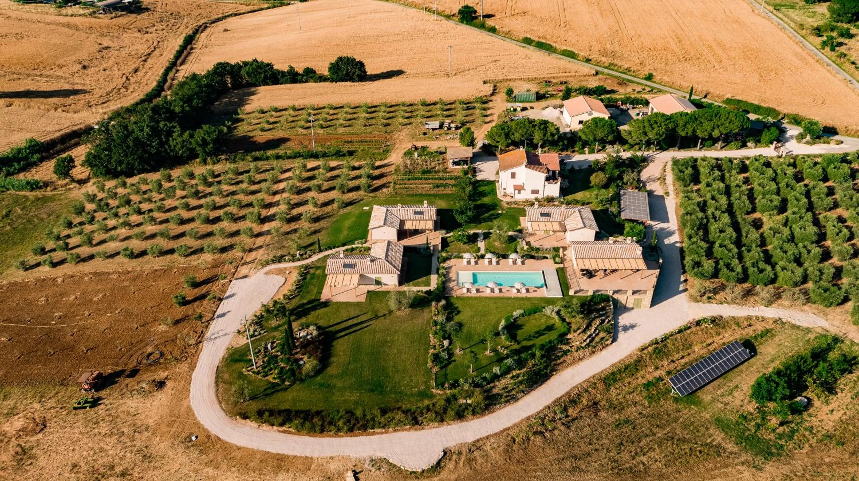 Bird's eye view in Agriturismo Colle Oliveto