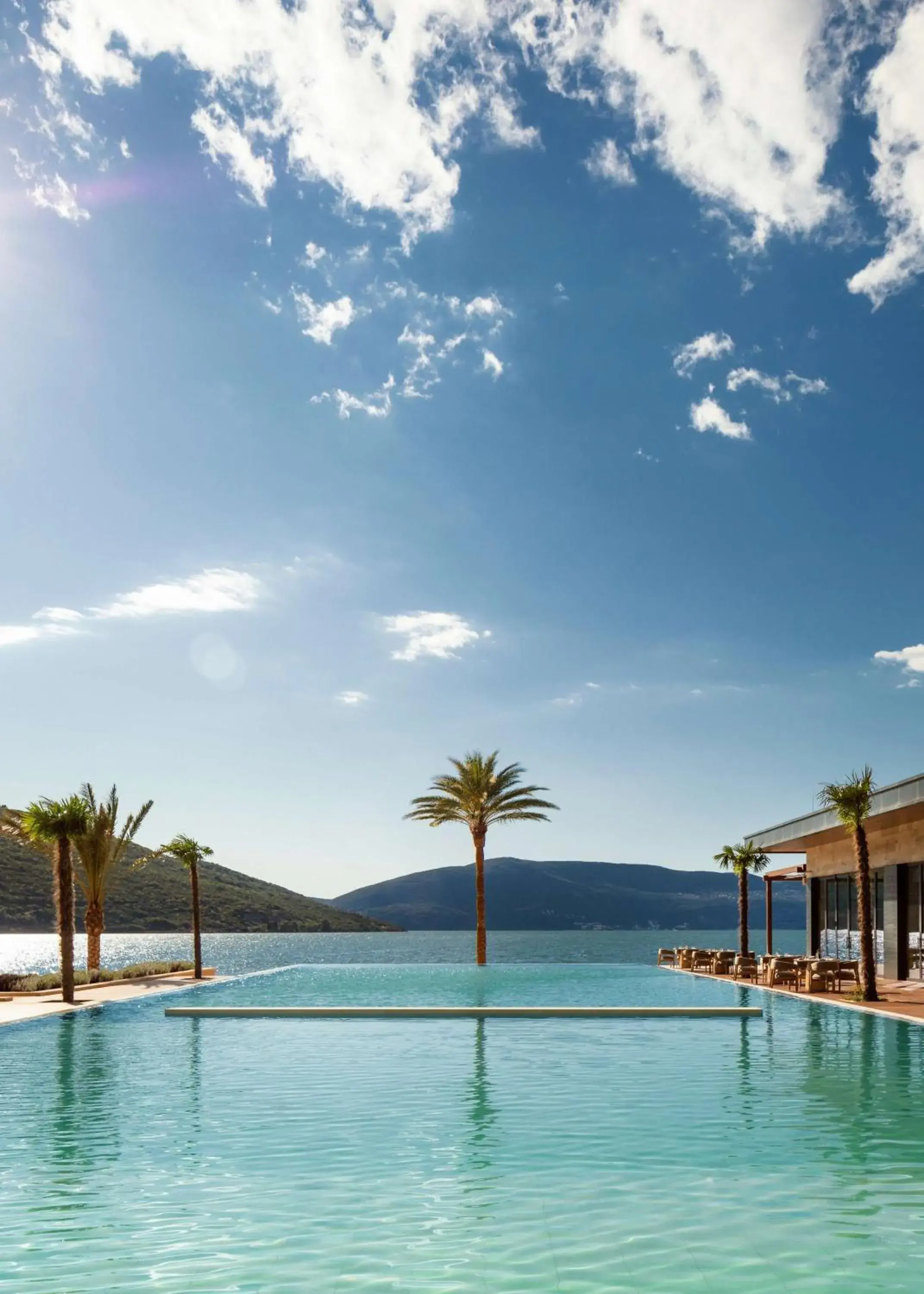 Swimming pool in One&Only Portonovi Swimming pool in One&Only Portonovi