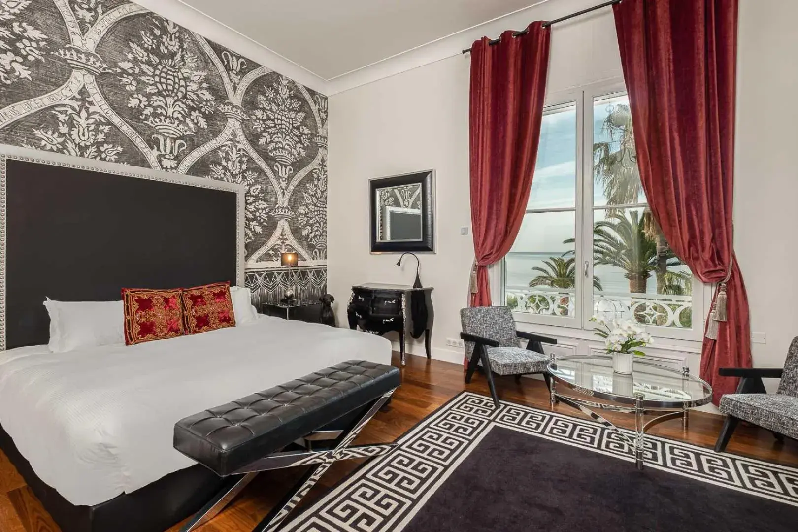 Bed in La Villa Mauresque Bed in La Villa Mauresque