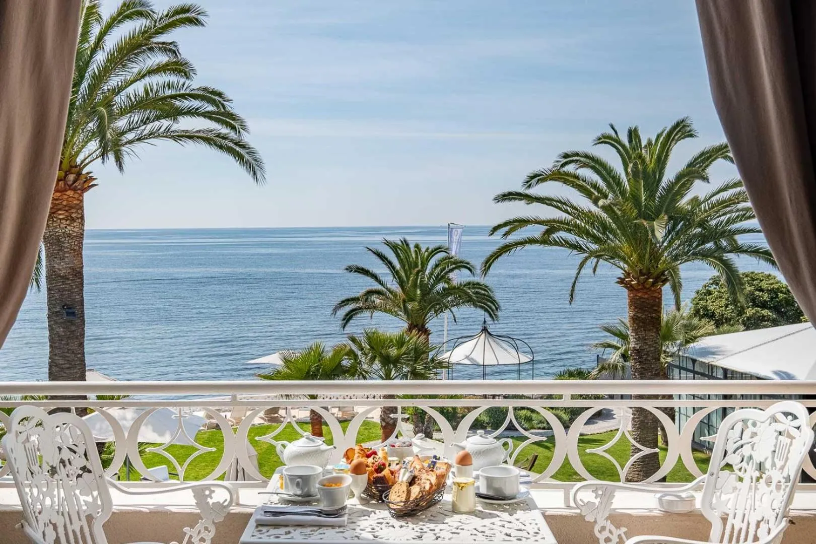 Sea view in La Villa Mauresque