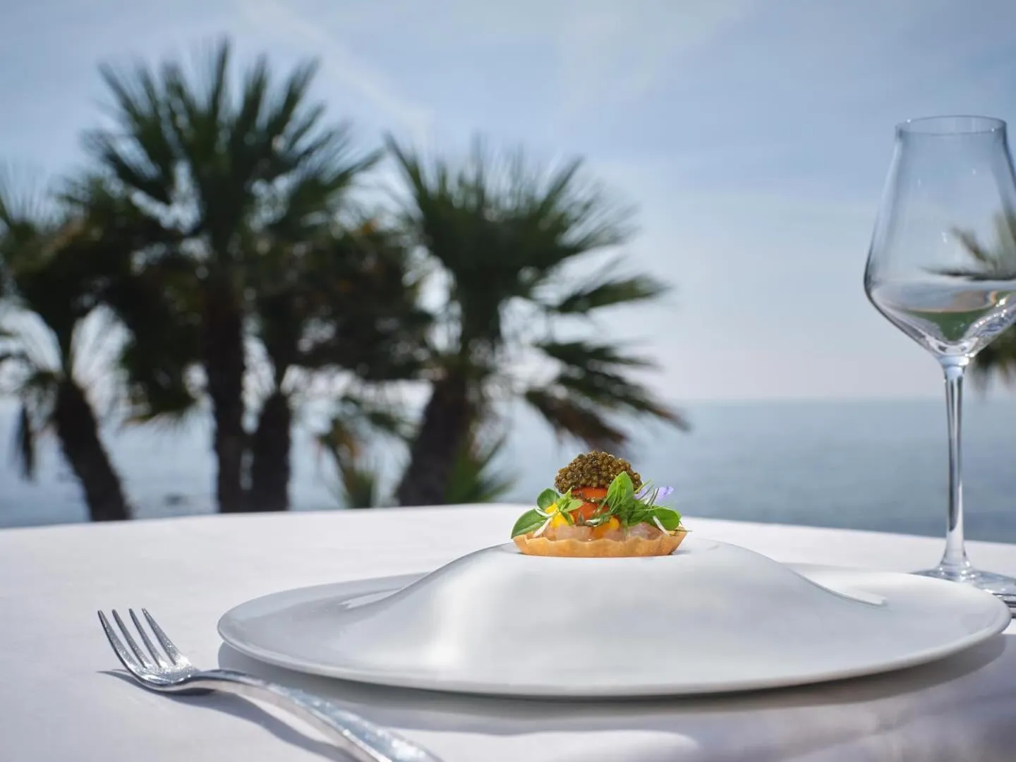 Restaurant/places to eat in La Villa Mauresque