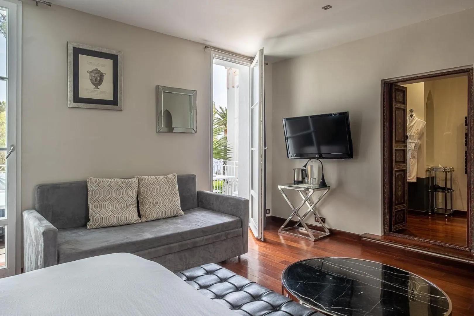 Bed in La Villa Mauresque