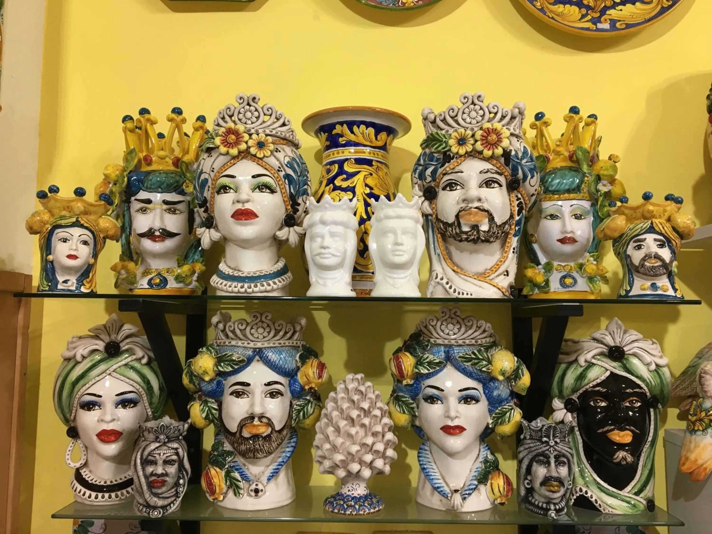 Decorative detail in B&B Sicily