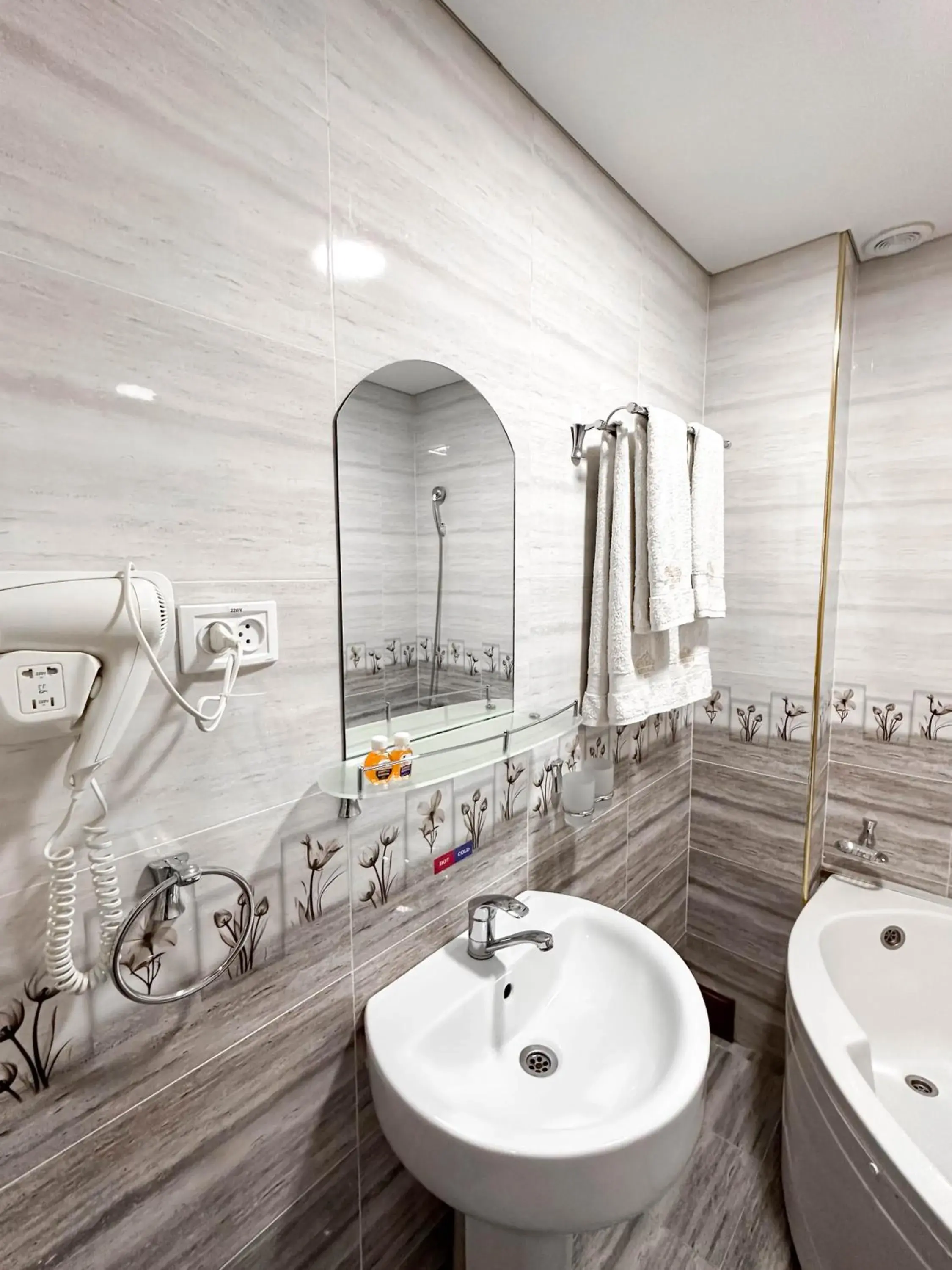 Shower in Hotel Khiva Palace Shower in Hotel Khiva Palace