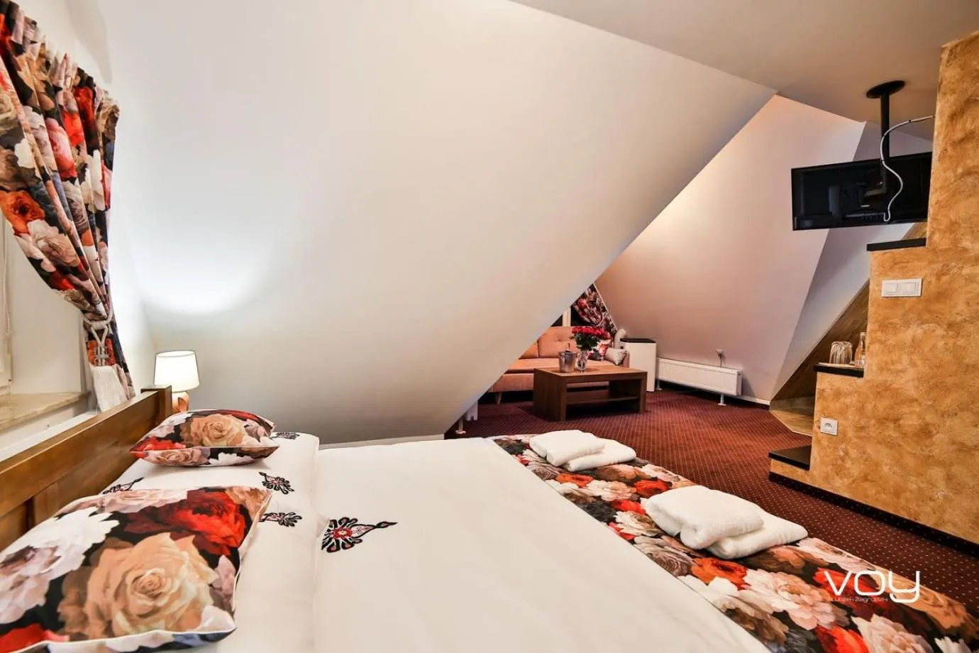 Bed in Willa & DOM-BLACH