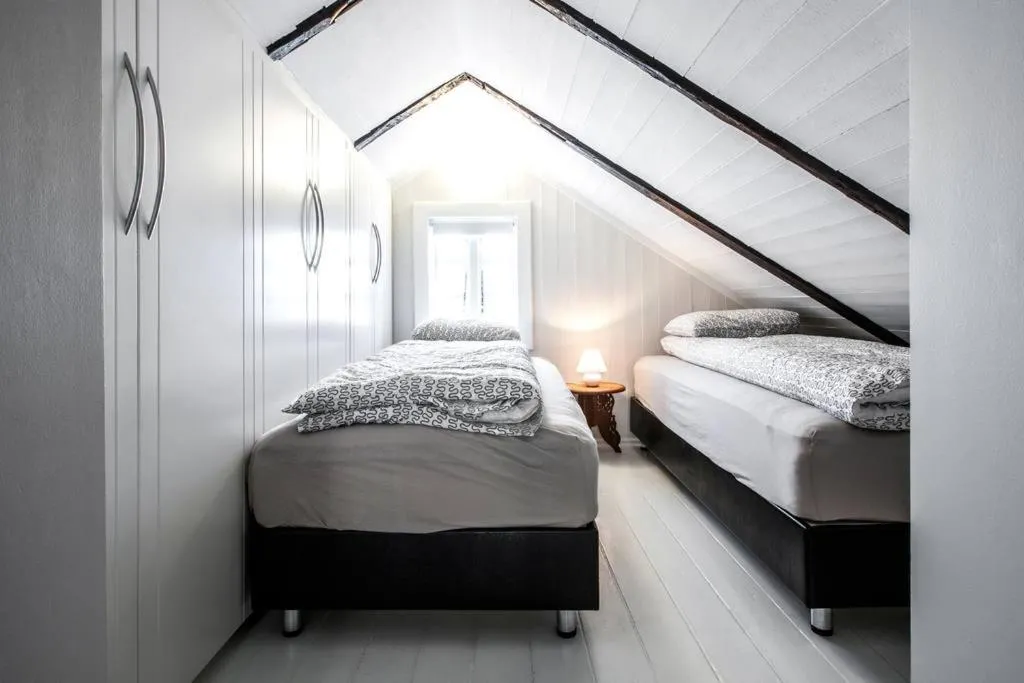Bed in Grey Apartments