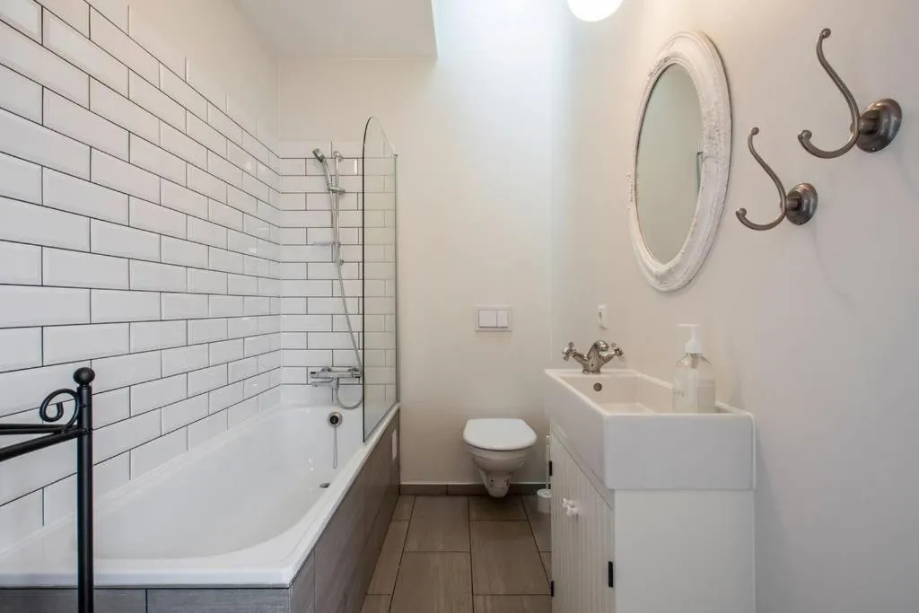 Toilet in Grey Apartments