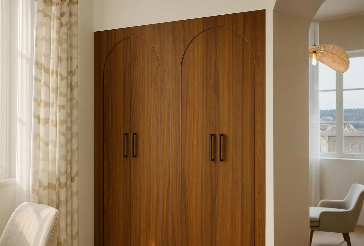 Decorative detail in Hôtel de l'Horloge