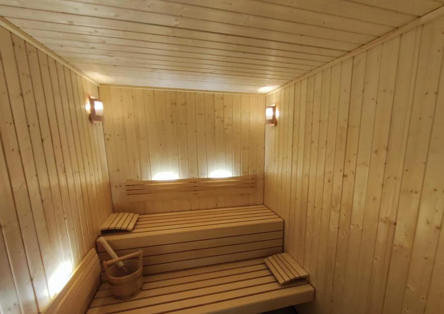 Sauna in Hôtel de l'Horloge