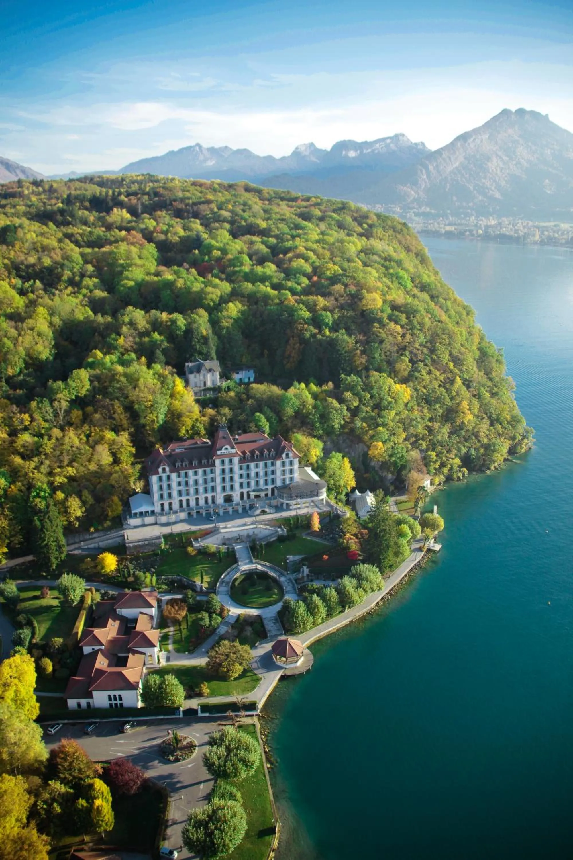 Bird's eye view in Le Palace De Menthon