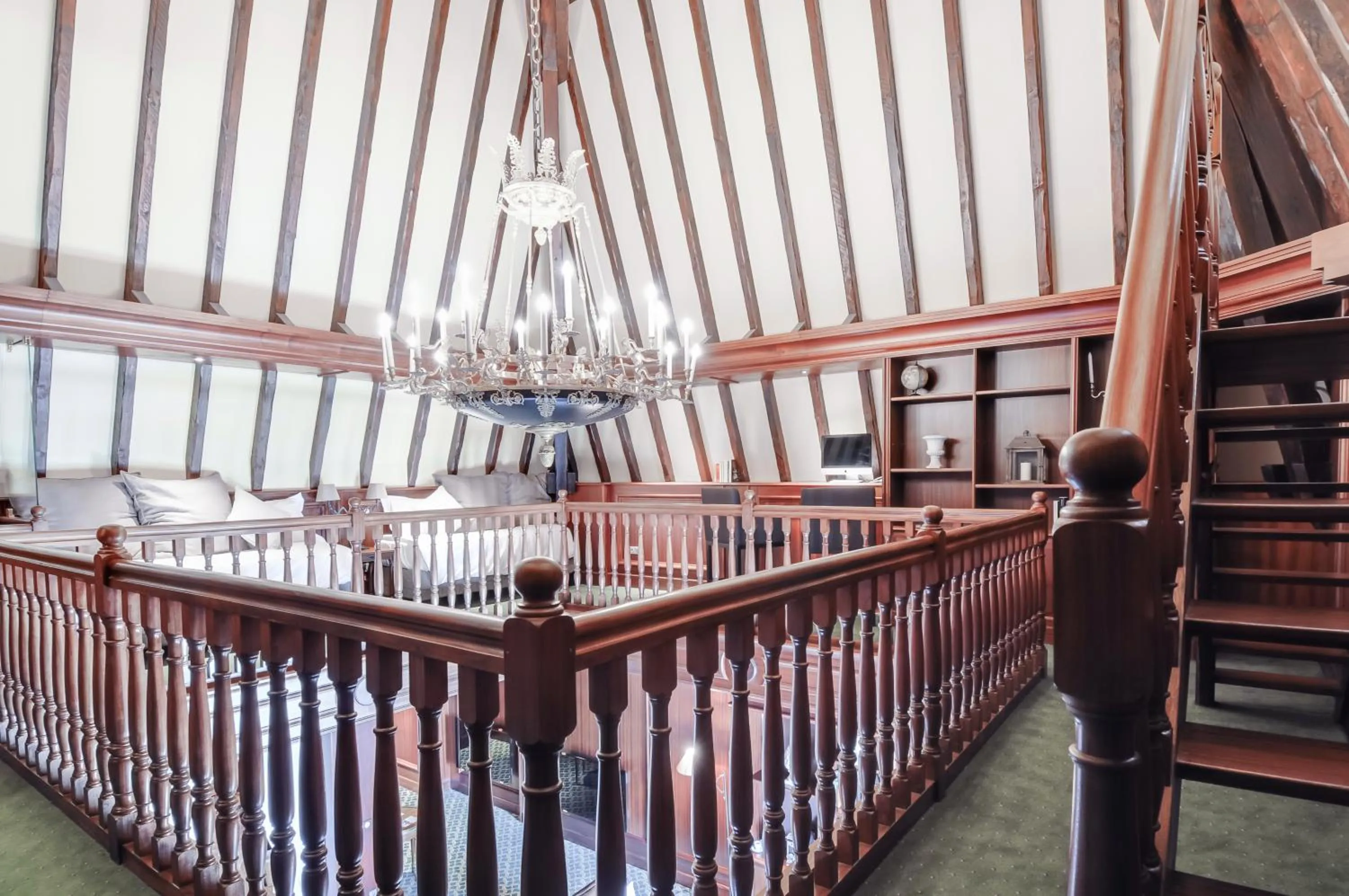 Seating area, Bed in Le Palace De Menthon
