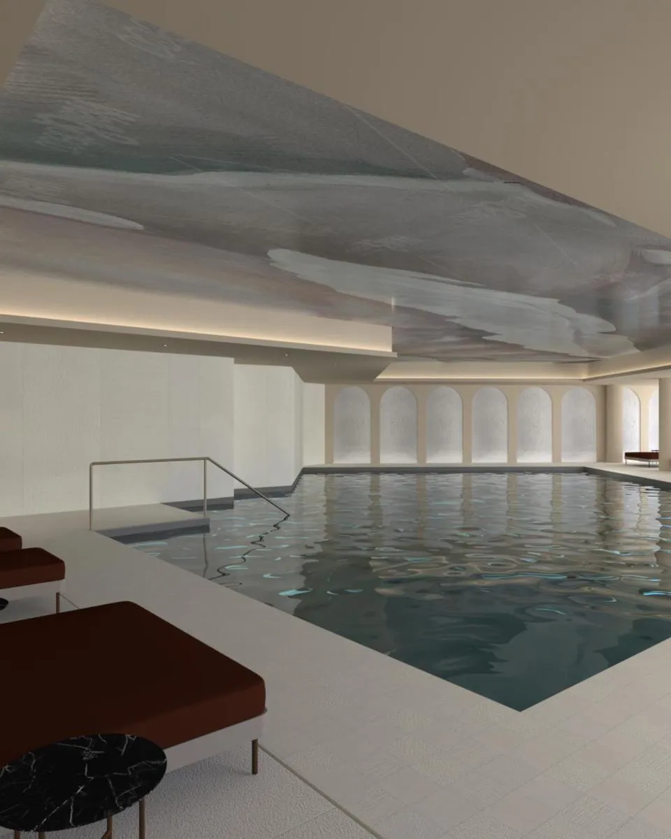 Swimming pool in Le Palace De Menthon