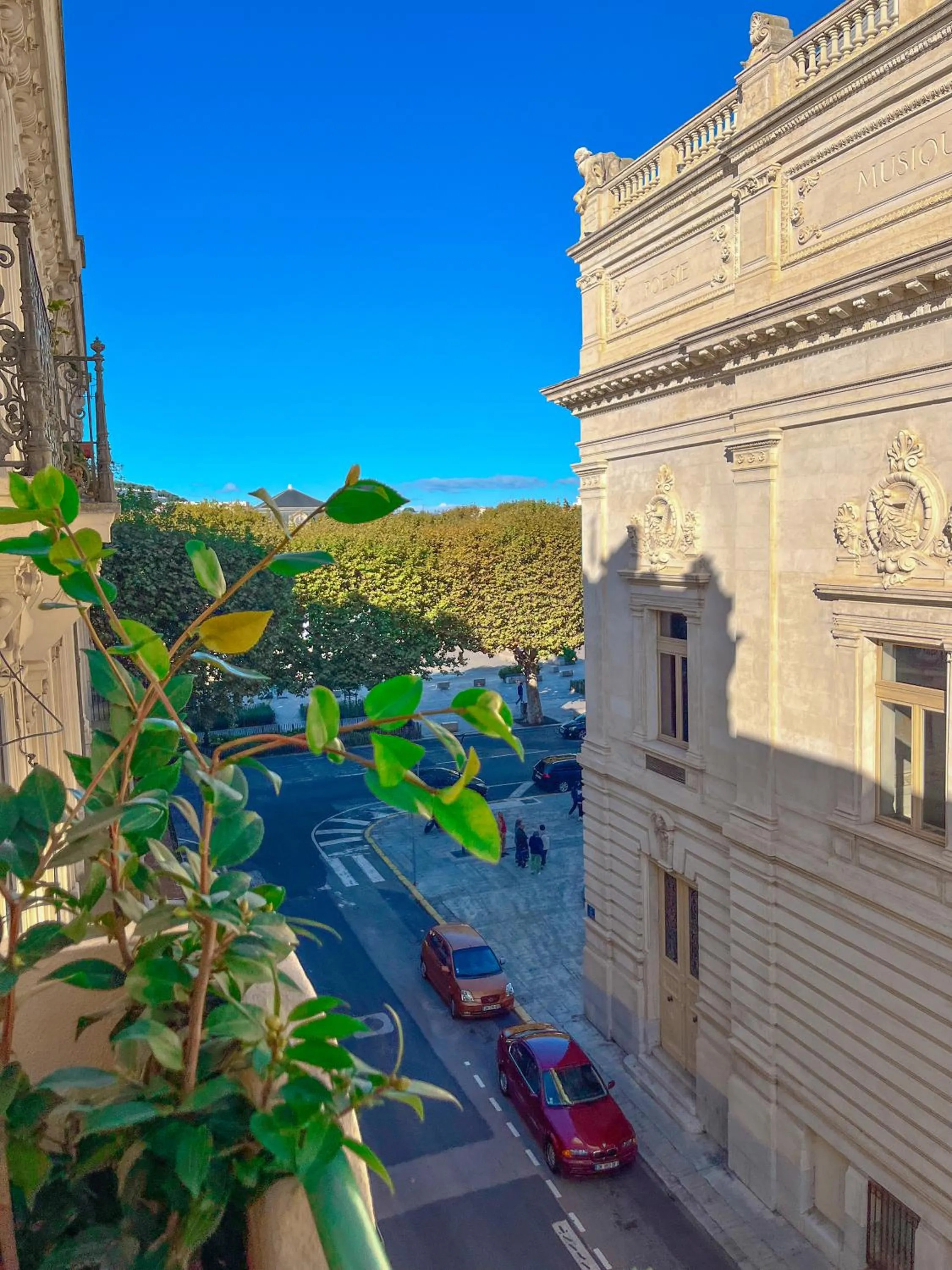 Balcony/Terrace in Le National Sète Centre Gare,Ascenseur