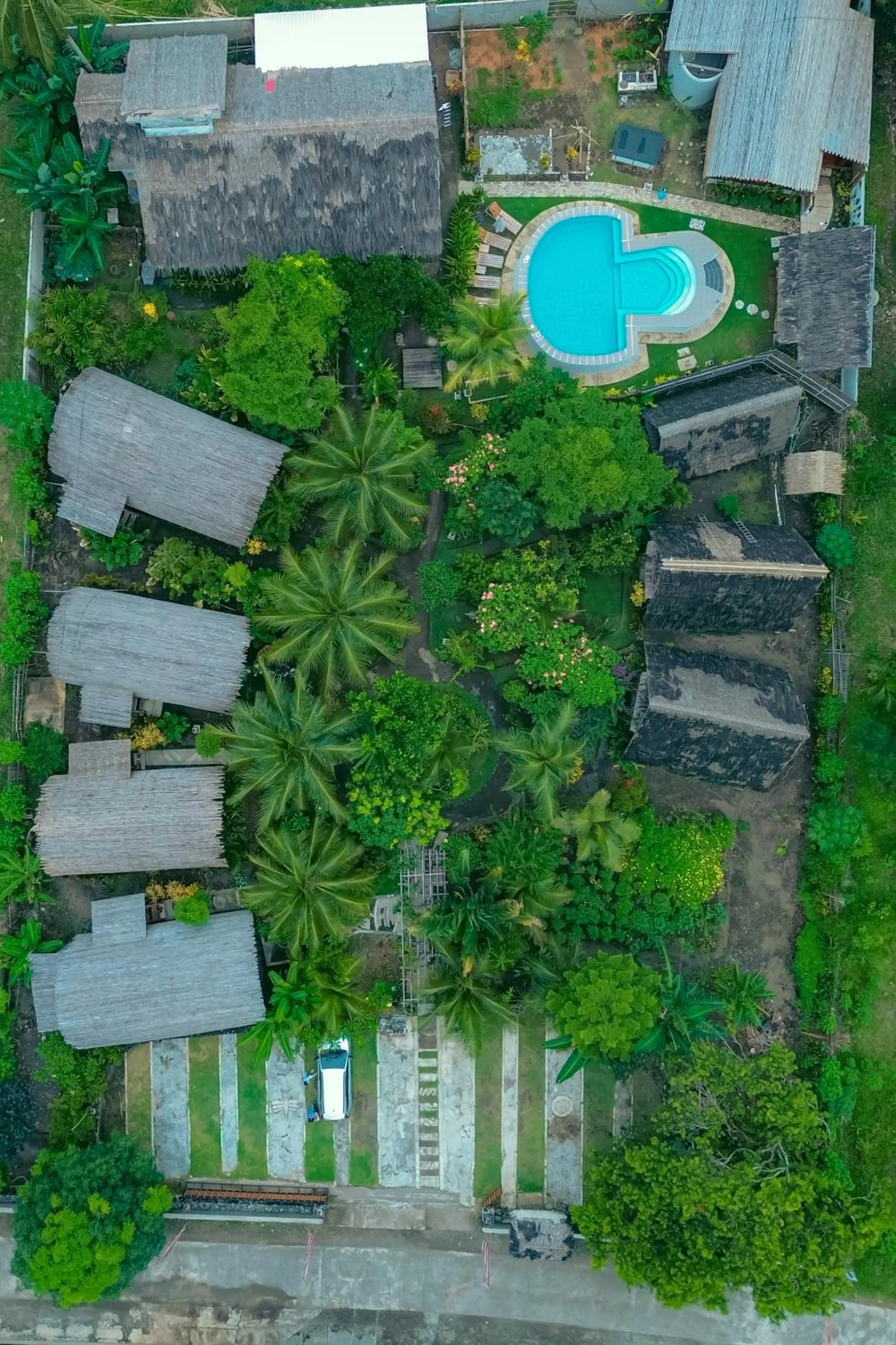 Property building in Lagoona Beach Bungalows - Eco Bungalows Batukaras