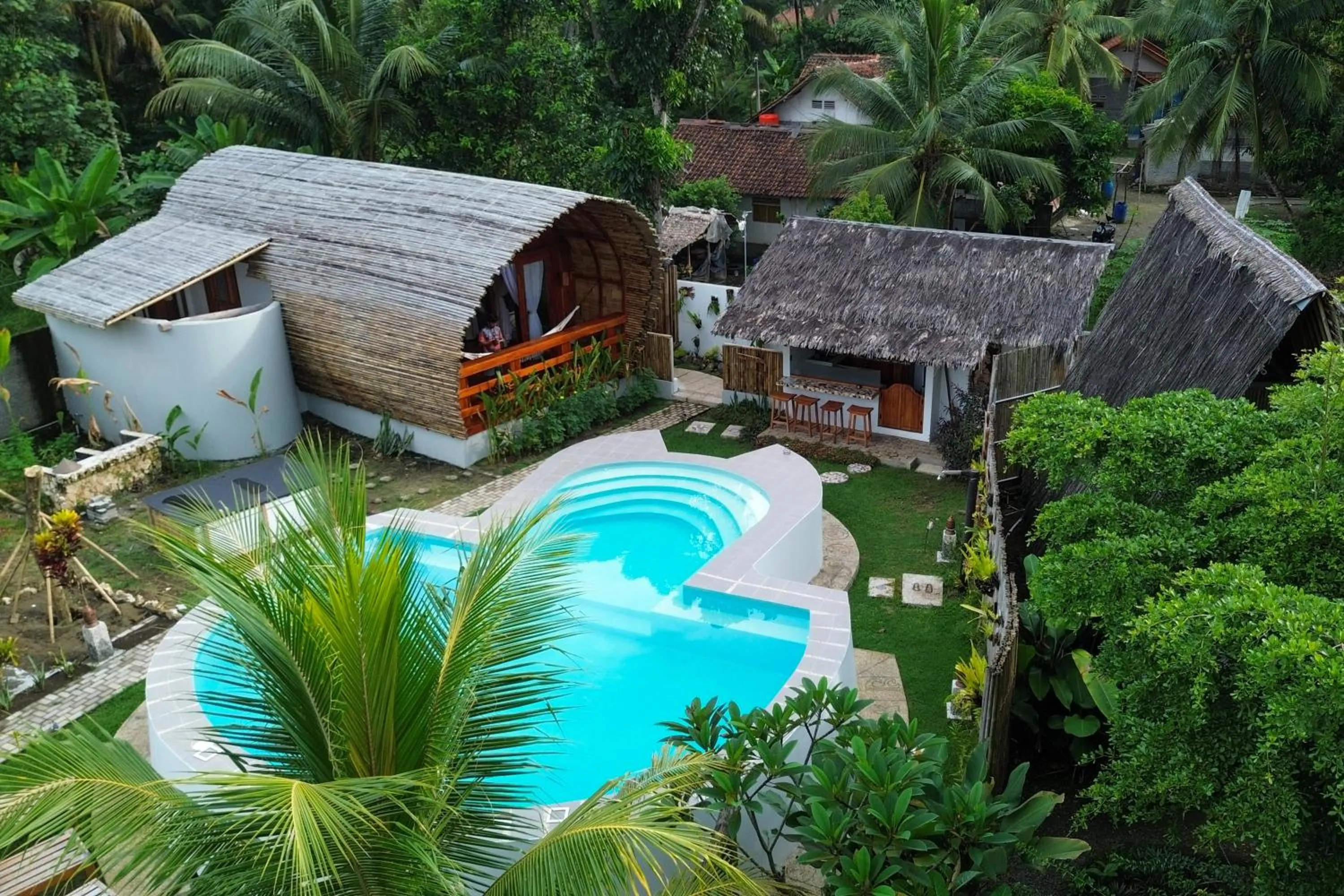 Property building in Lagoona Beach Bungalows - Eco Bungalows Batukaras