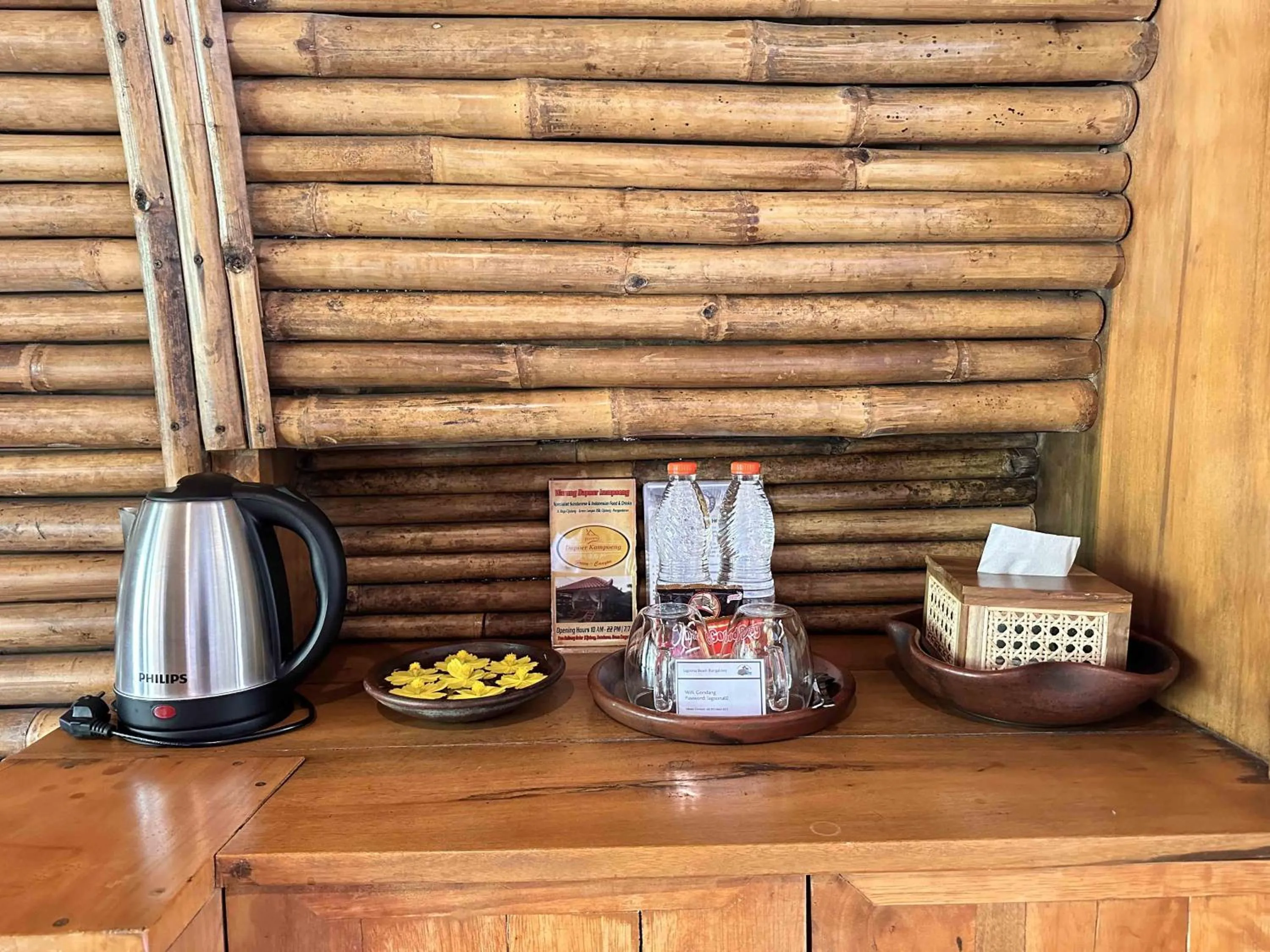 Coffee/tea facilities in Lagoona Beach Bungalows - Eco Bungalows Batukaras