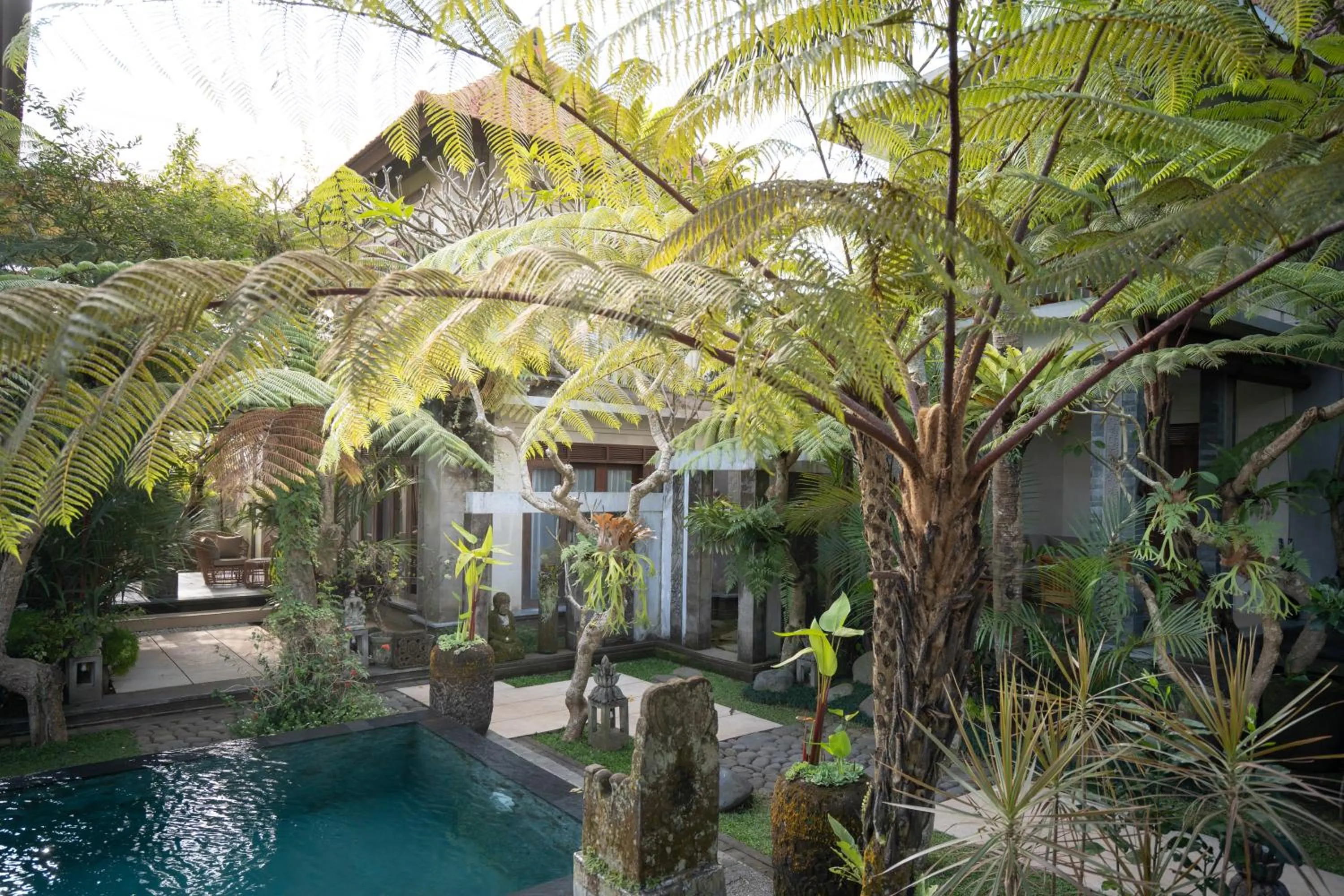 View (from property/room) in Prabhu Ubud Villa