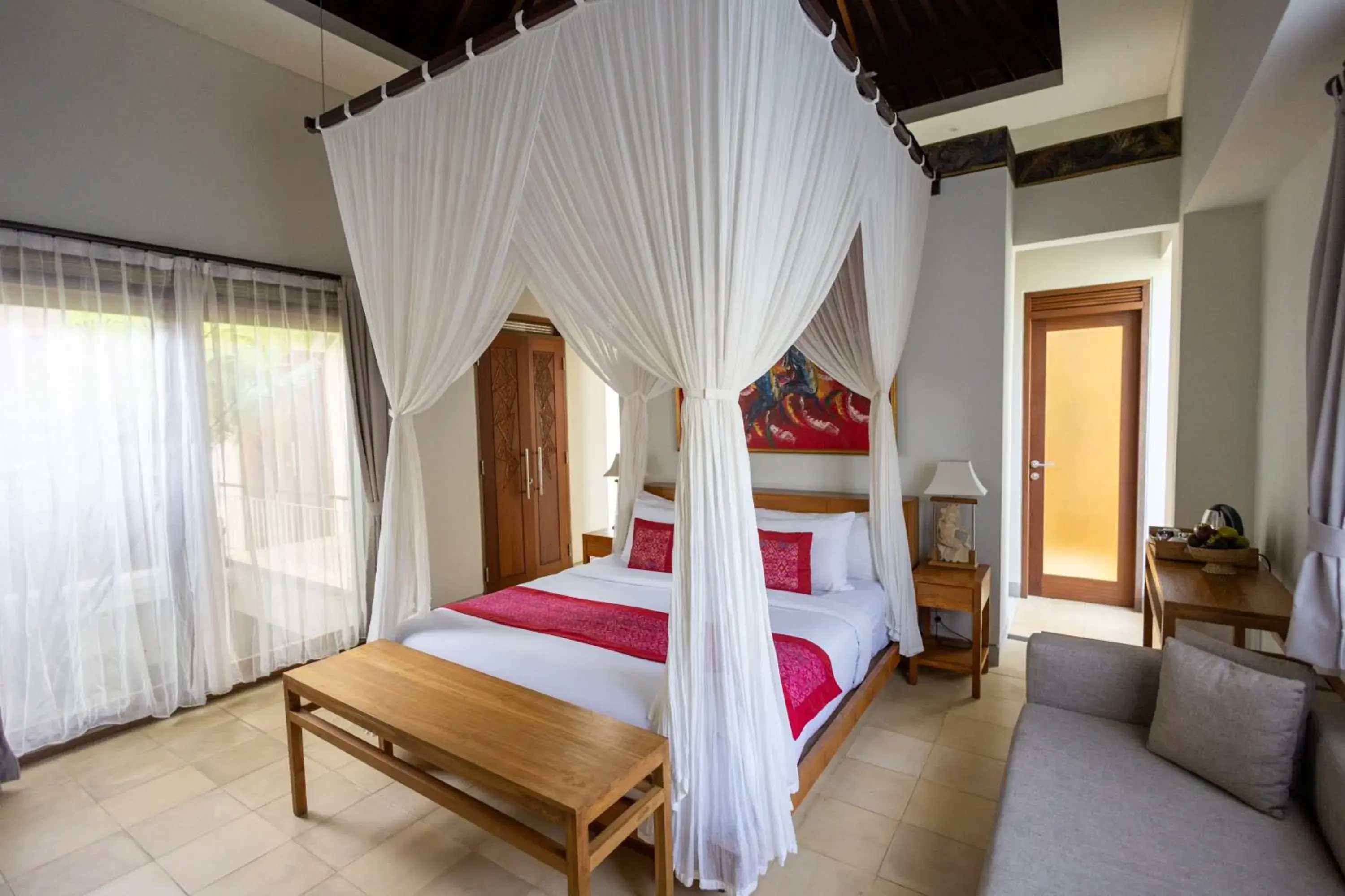 Photo of the whole room, Bed in Prabhu Ubud Villa Photo of the whole room, Bed in Prabhu Ubud Villa