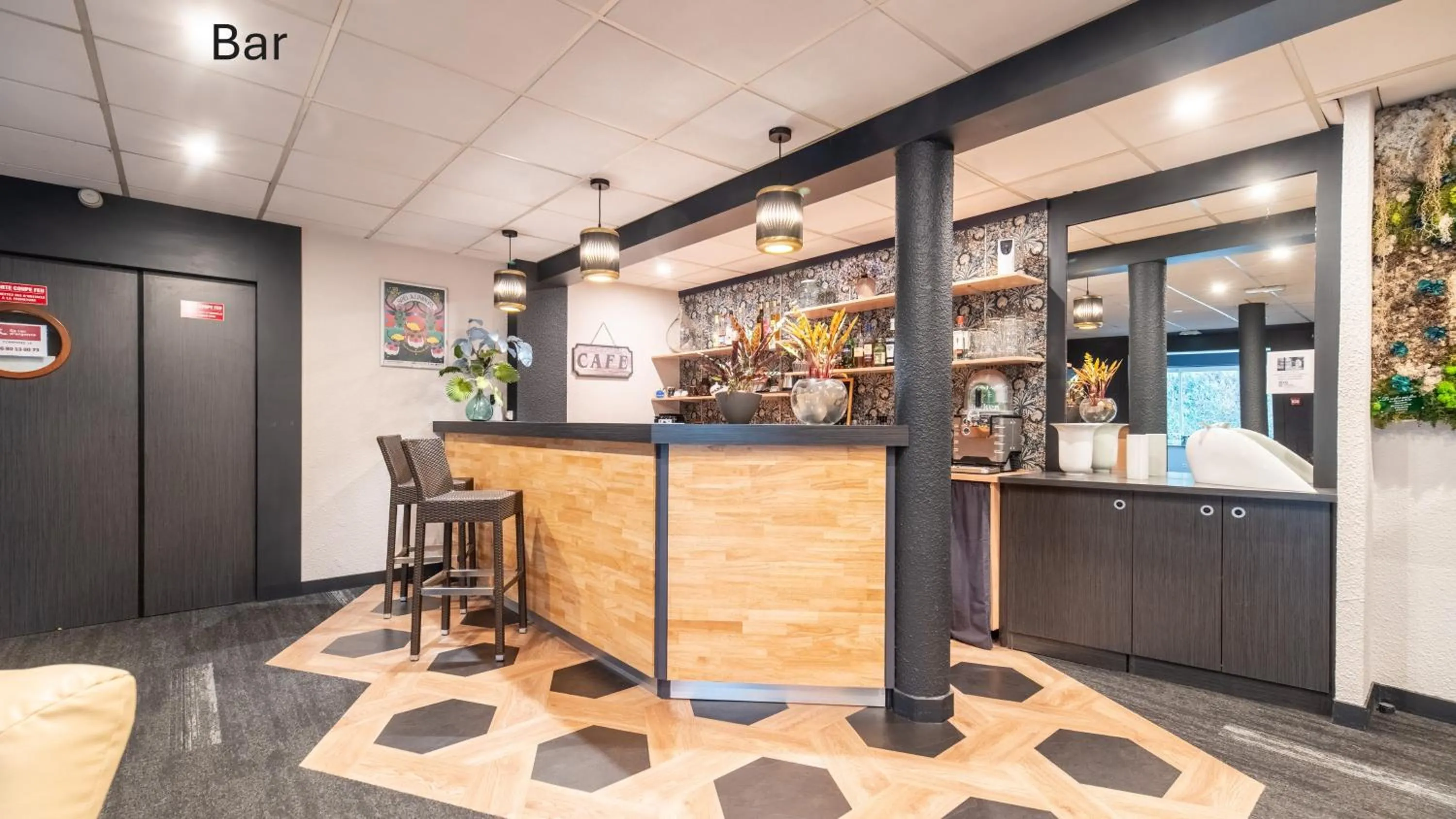 Living room in Kyriad Direct Limoges Nord