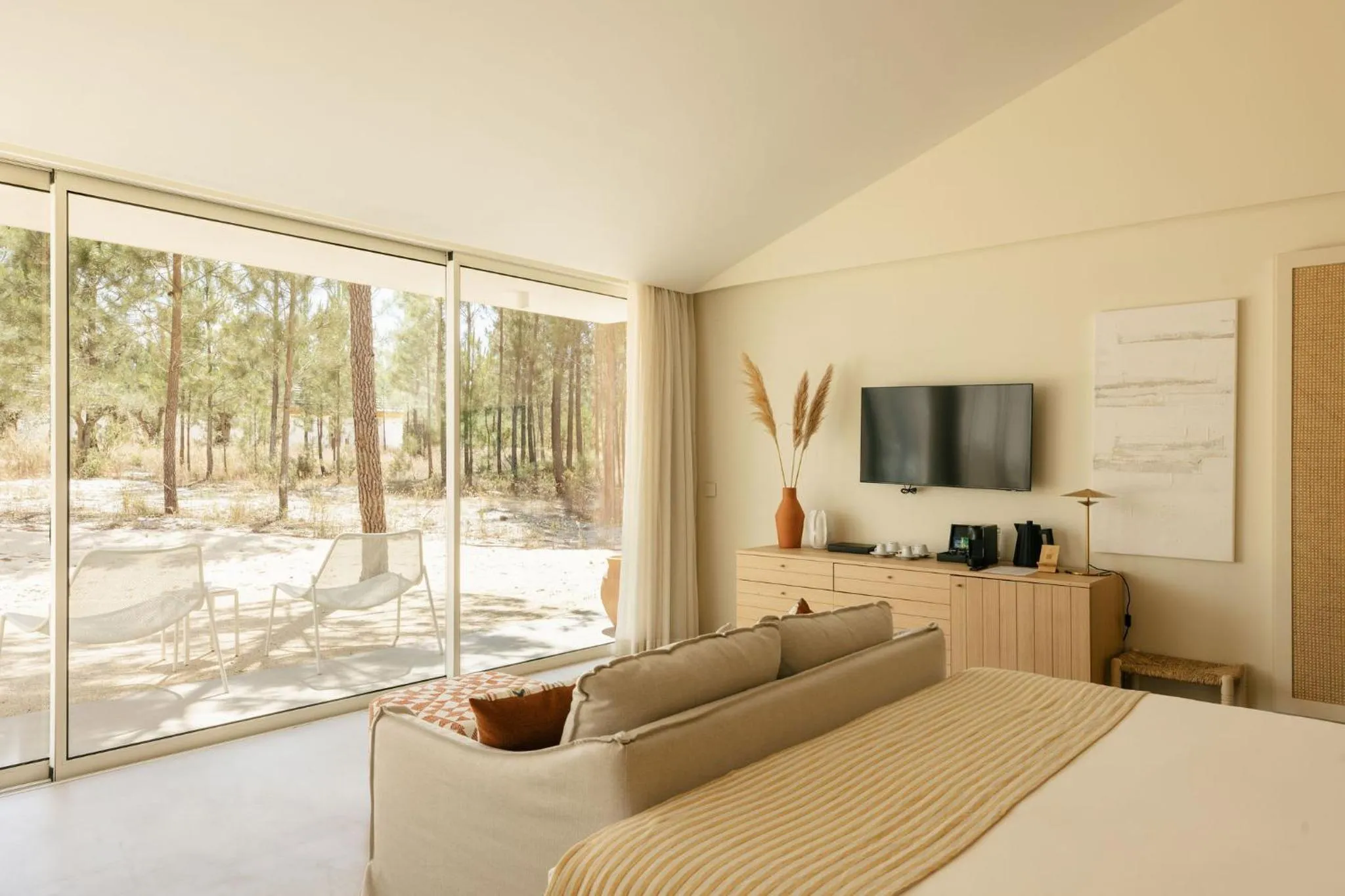 View (from property/room), Bed in Spatia Comporta